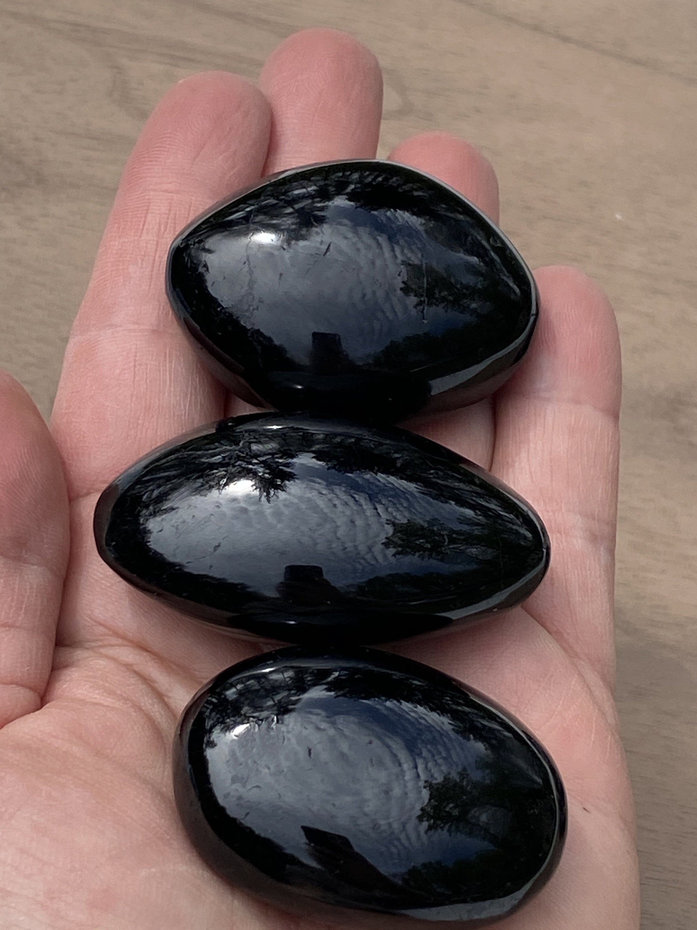 Black Tourmaline  PALM STONE