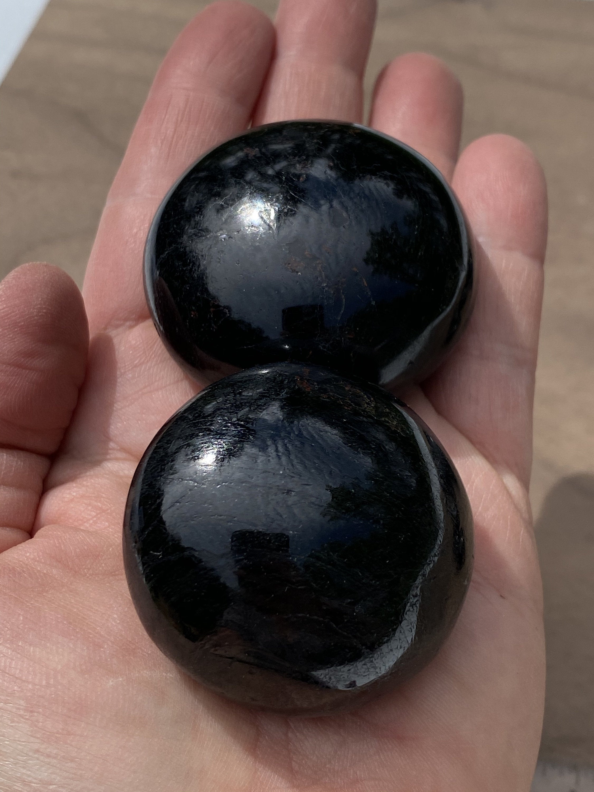 Black Tourmaline  PALM STONE