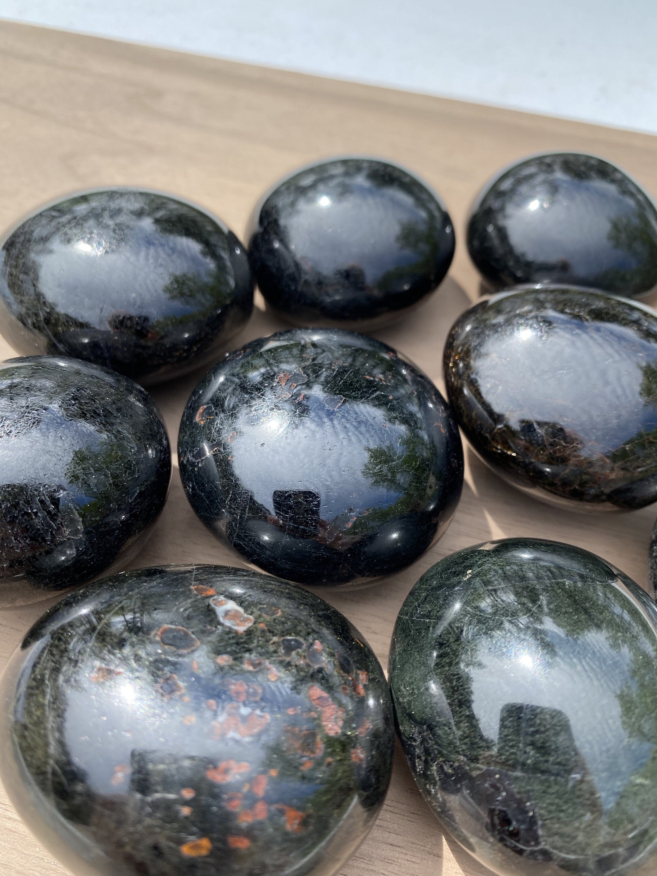 Black Tourmaline  PALM STONE