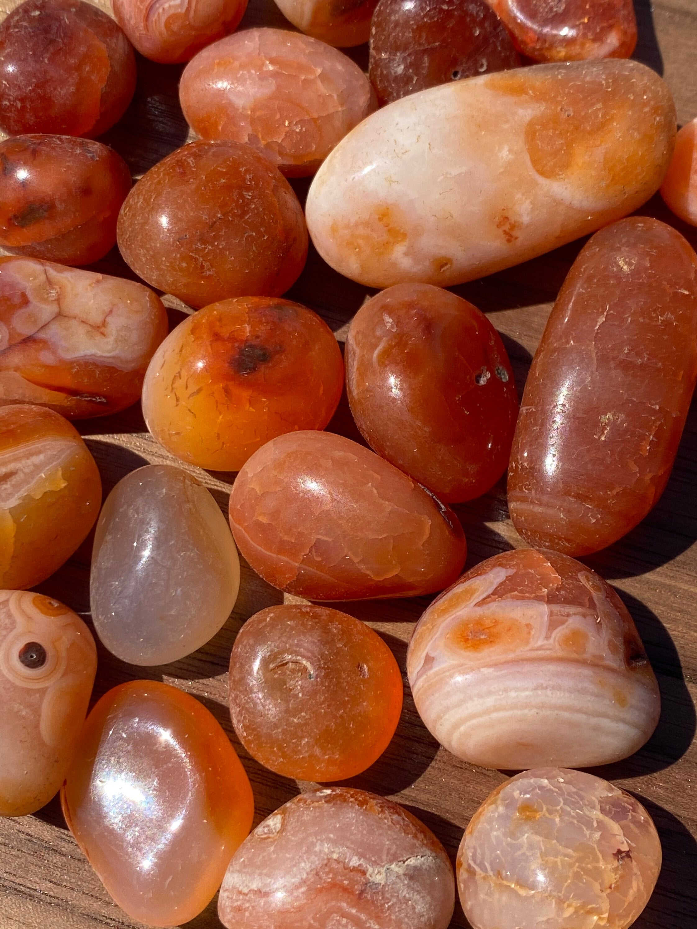 Carnelian TUMBLED Brazil