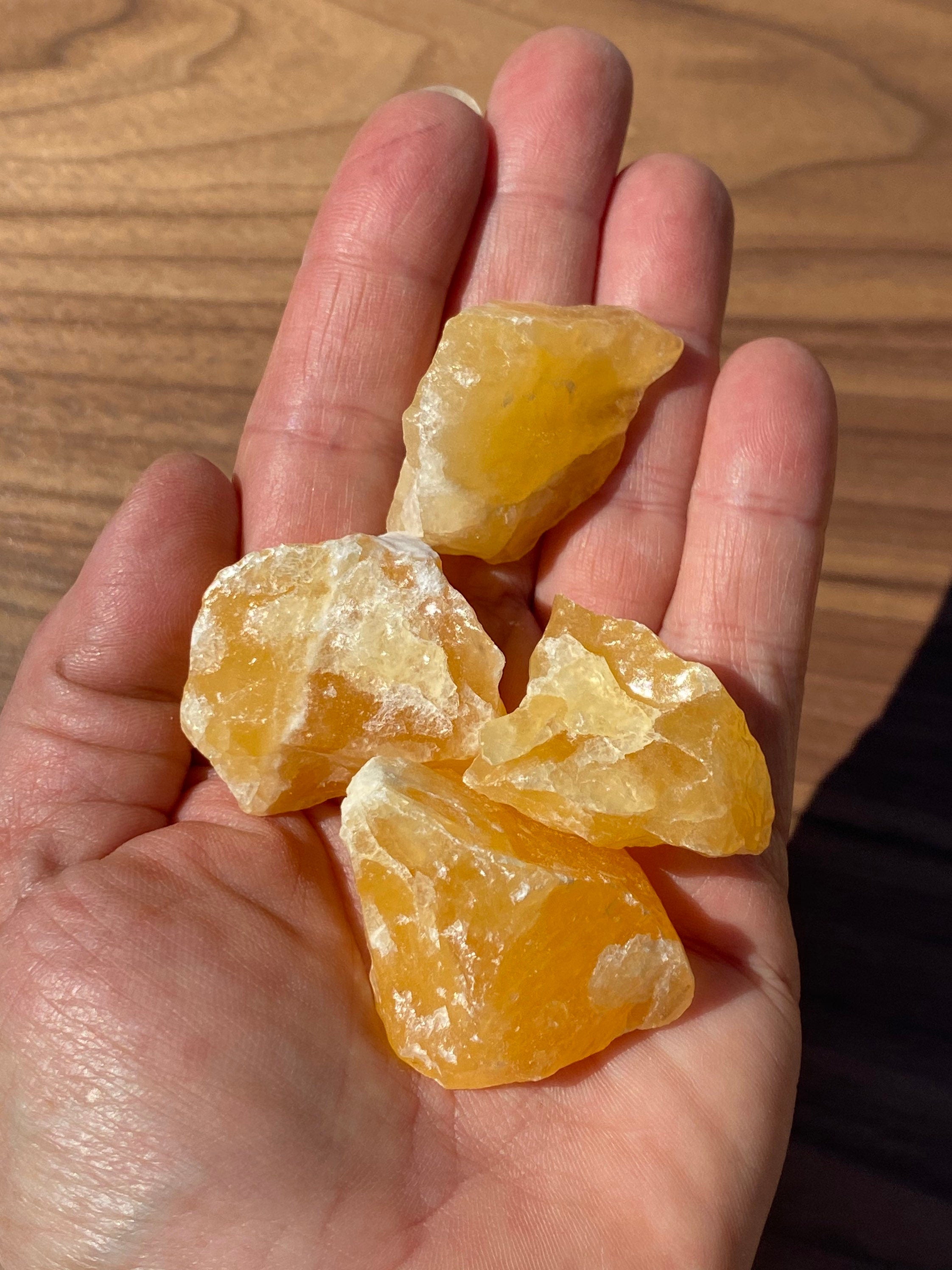 Orange Calcite RAW 