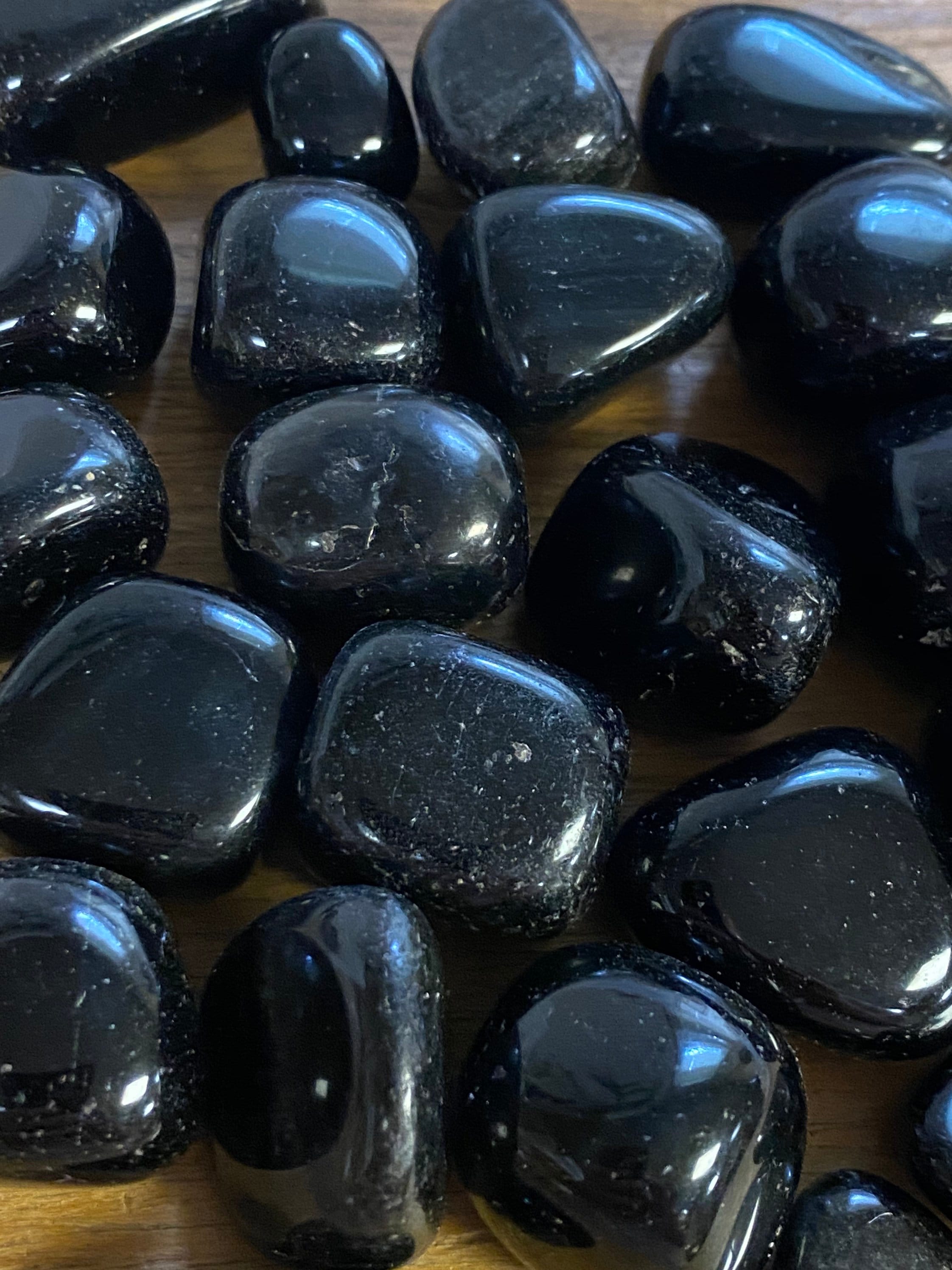 Black Obsidian TUMBLED  MEDIUM 