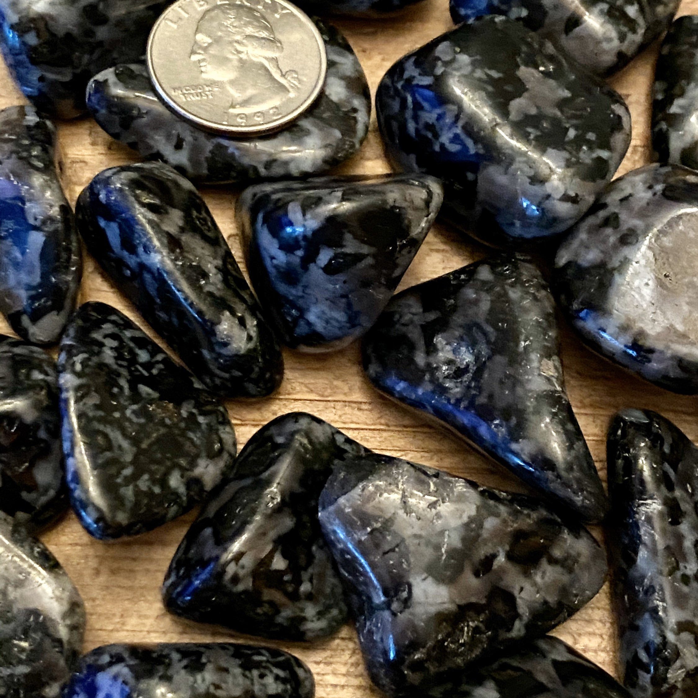 Indigo Gabbro TUMBLED LARGE