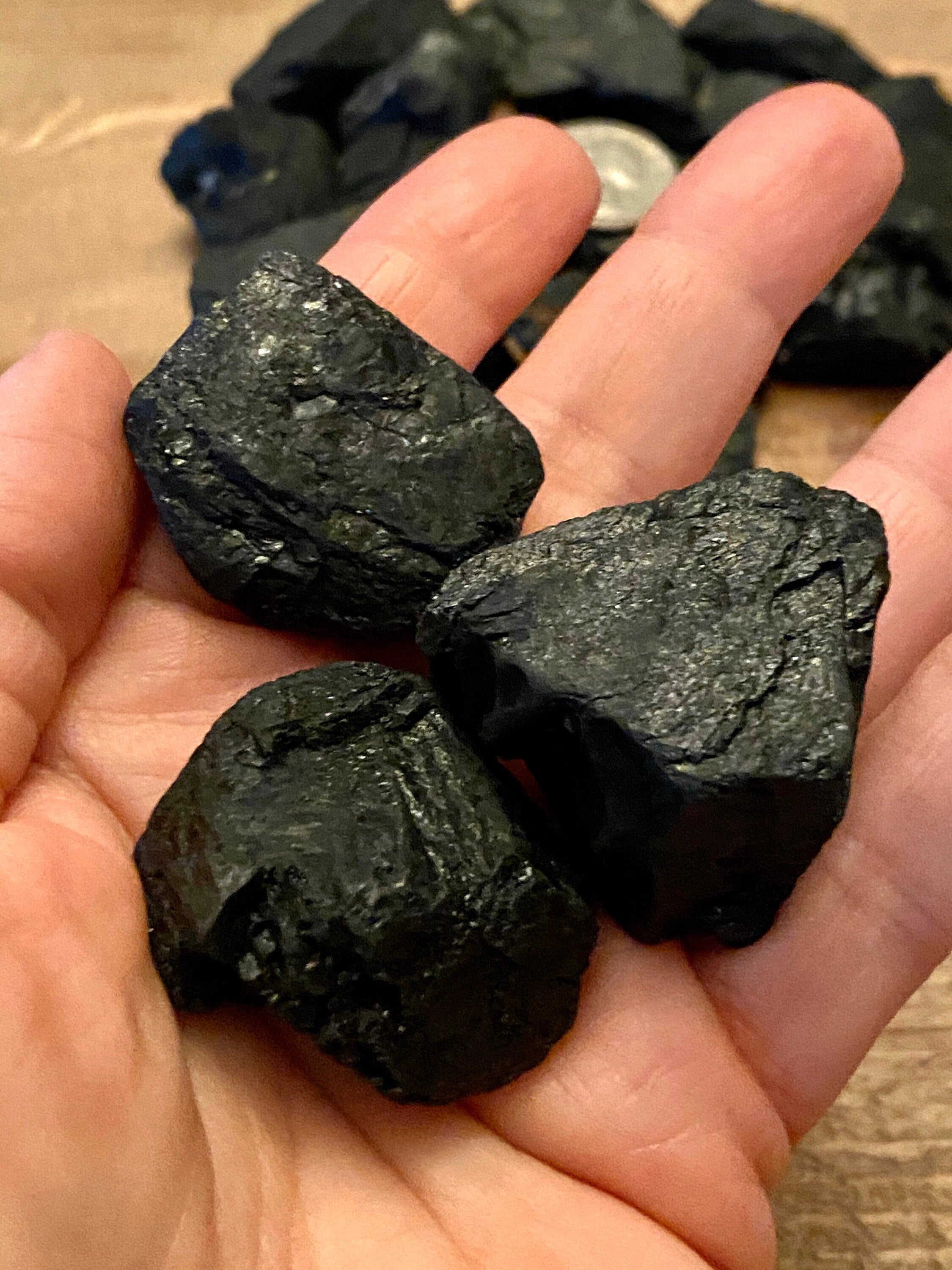 One Black Tourmaline RAW