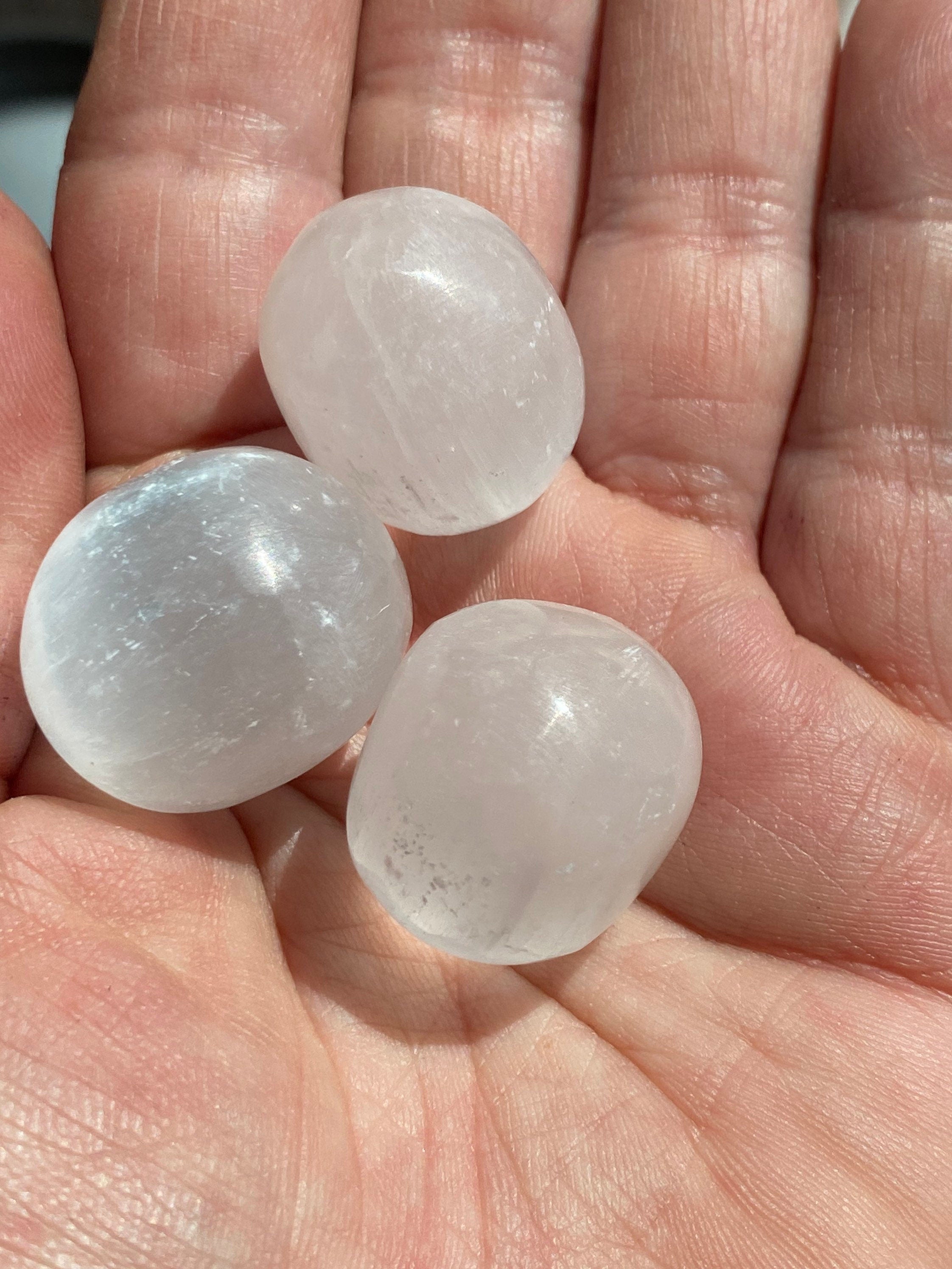 Selenite TUMBLED Morocco