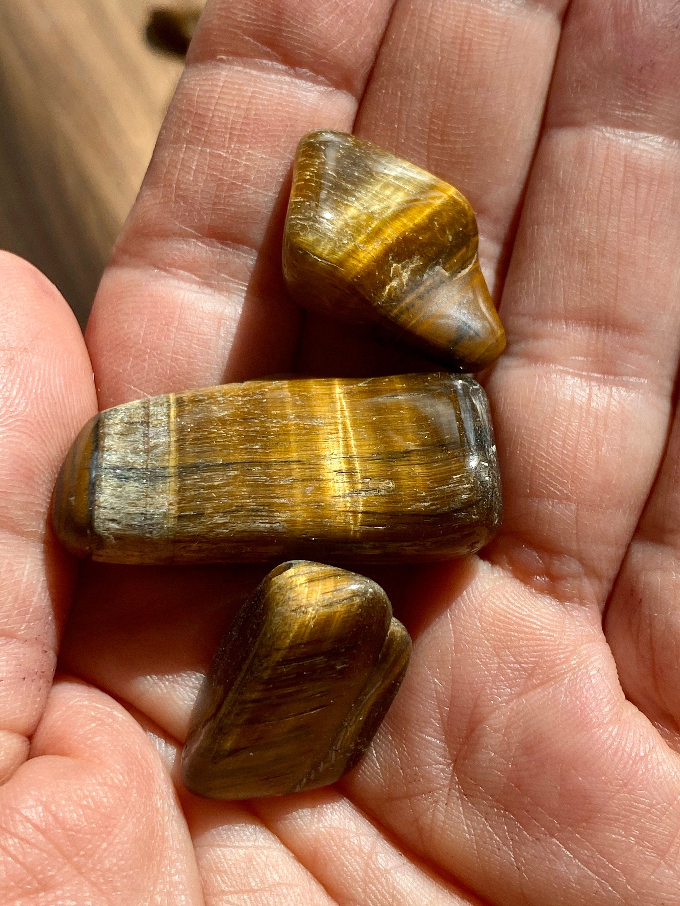 Tiger Eye TUMBLED Africa