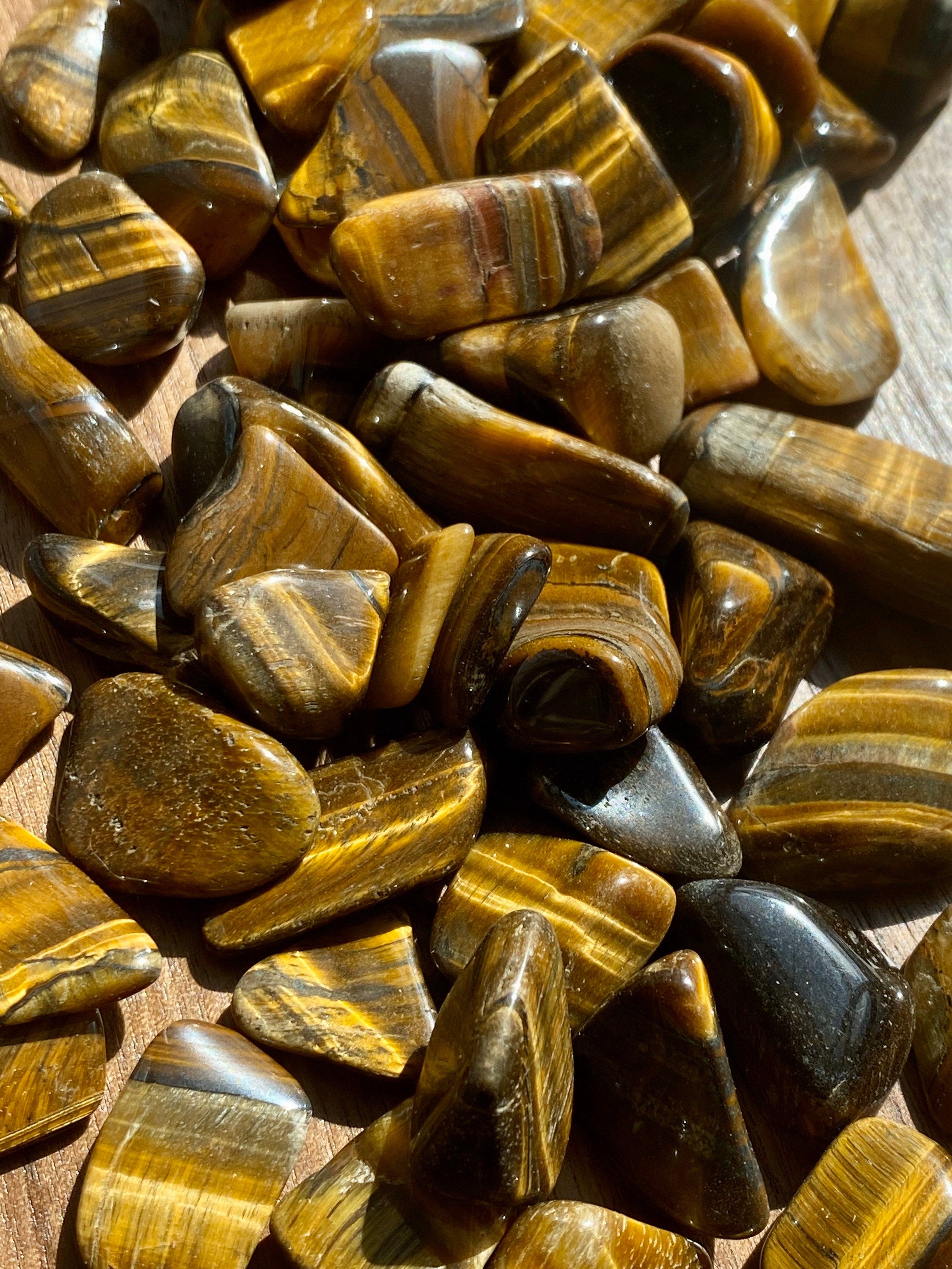 Tiger Eye TUMBLED Africa 