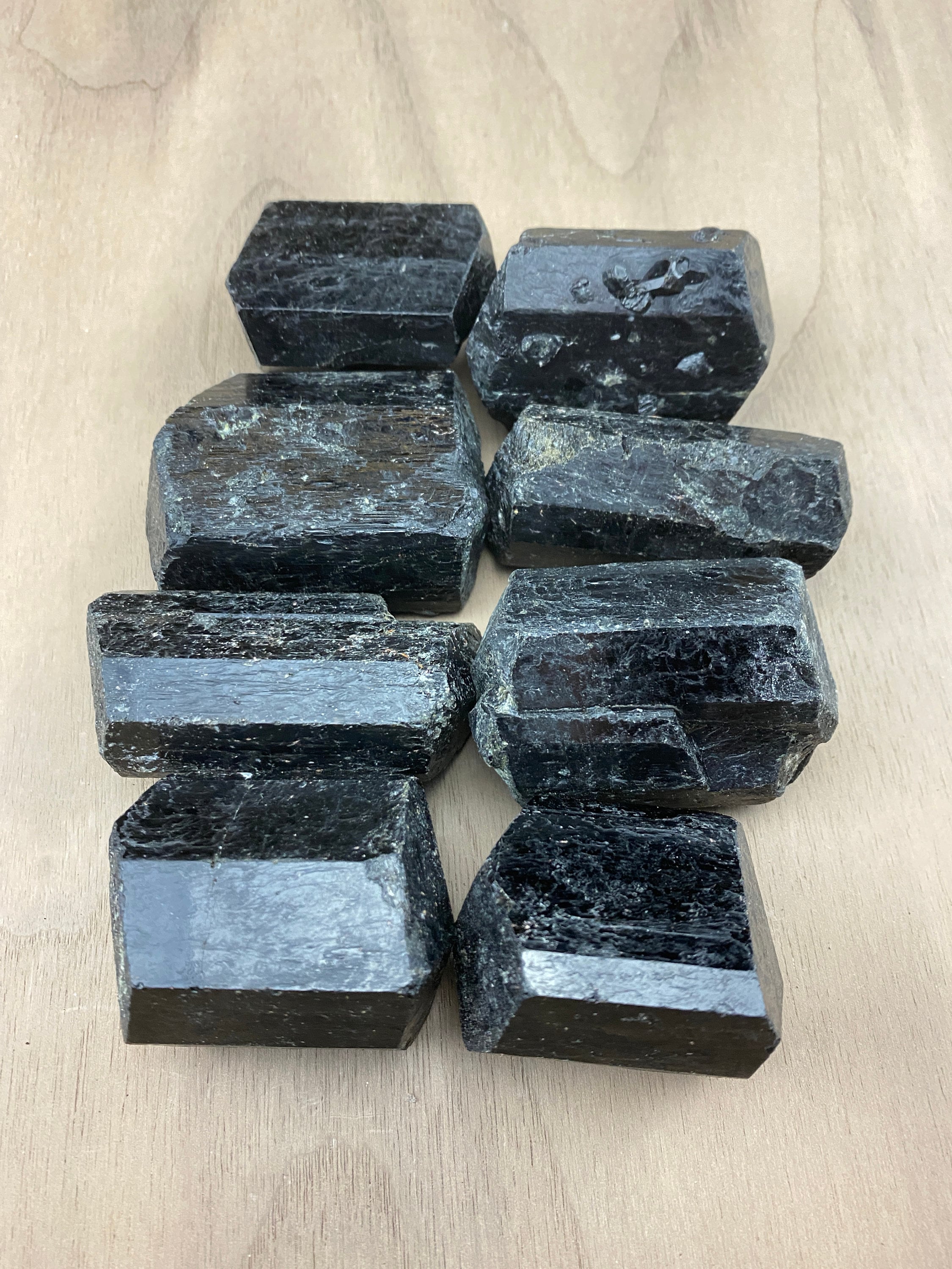 GRADE A Black Tourmaline Raw Extra LARGE