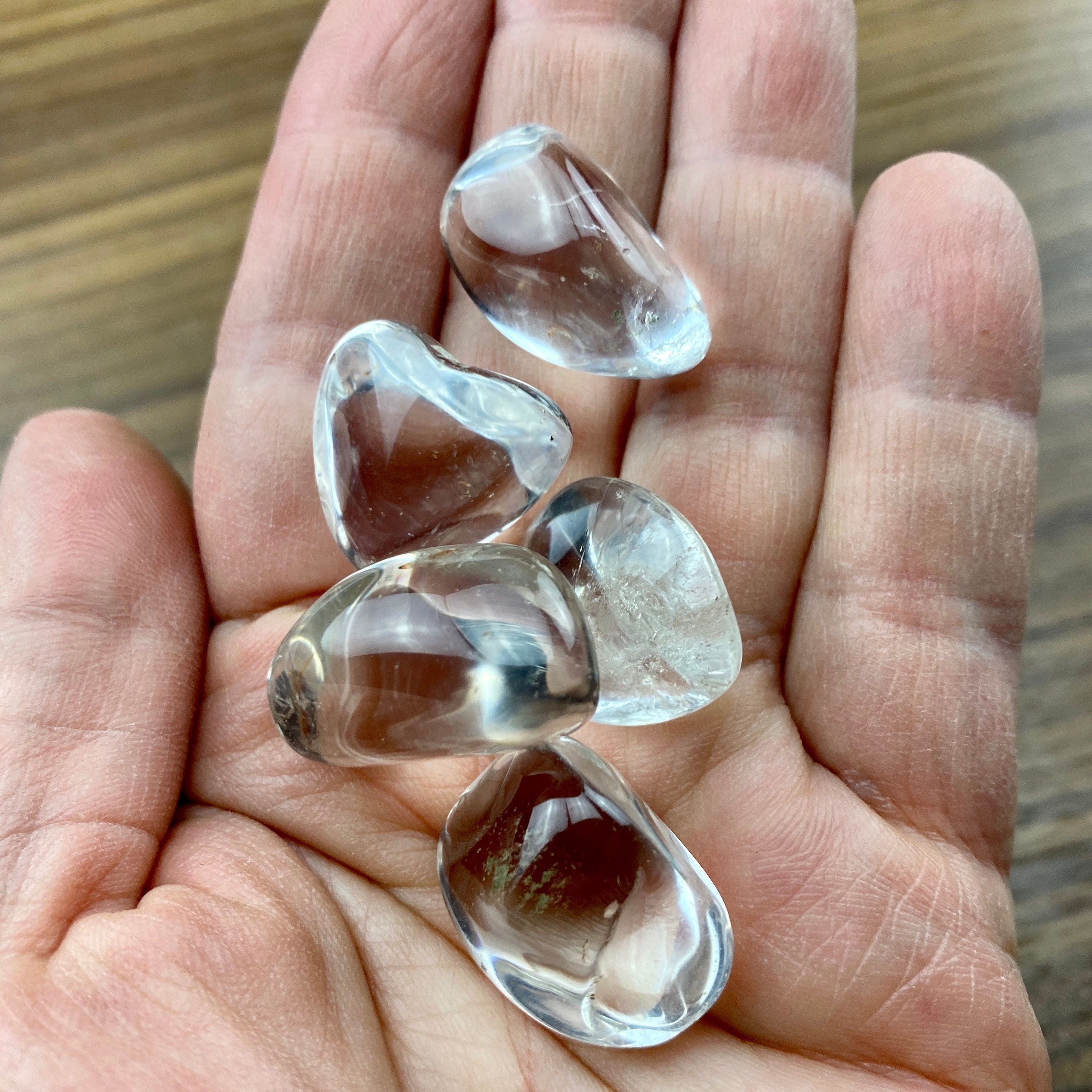 Clear Quartz TUMBLED  Grade A