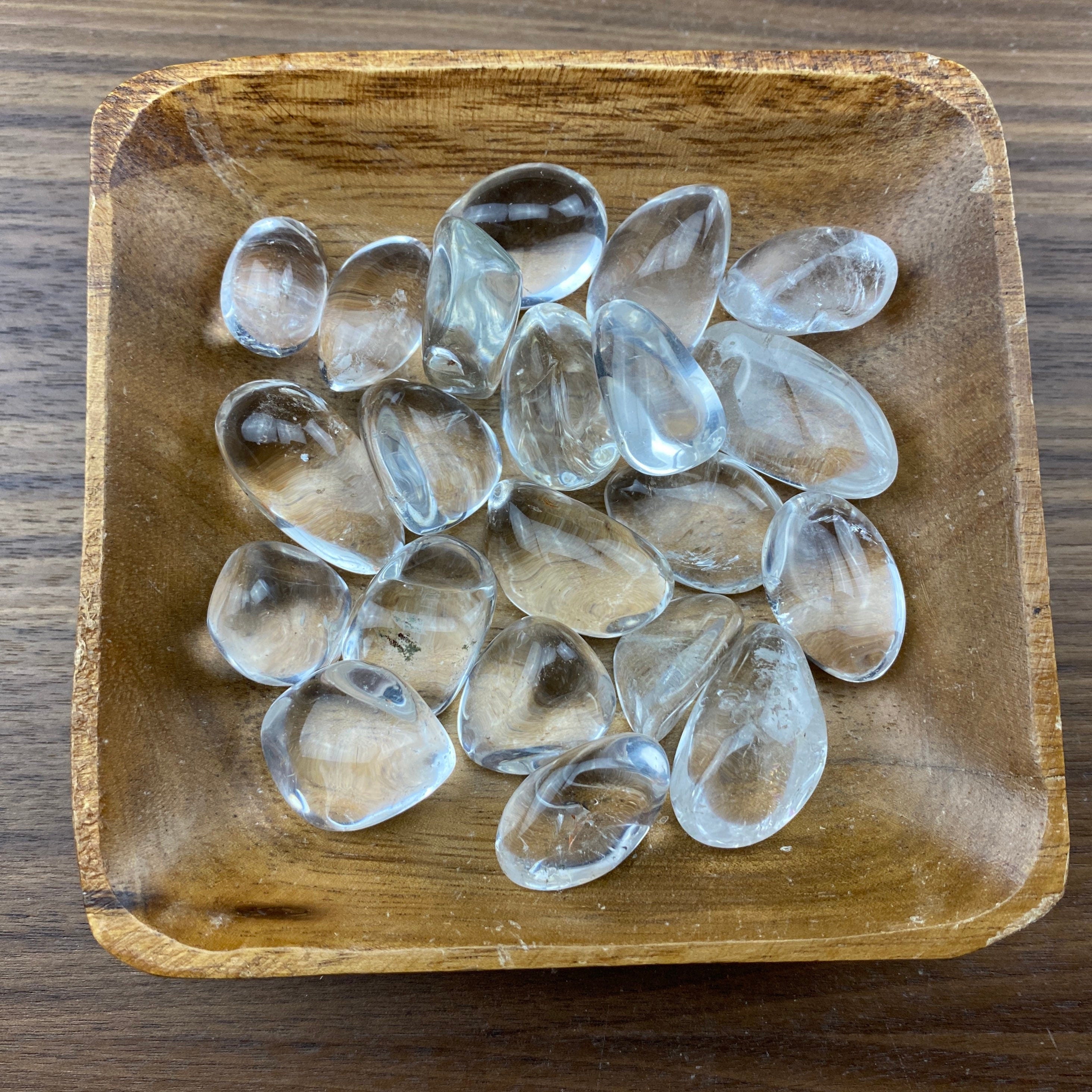 Clear Quartz TUMBLED  Grade A 