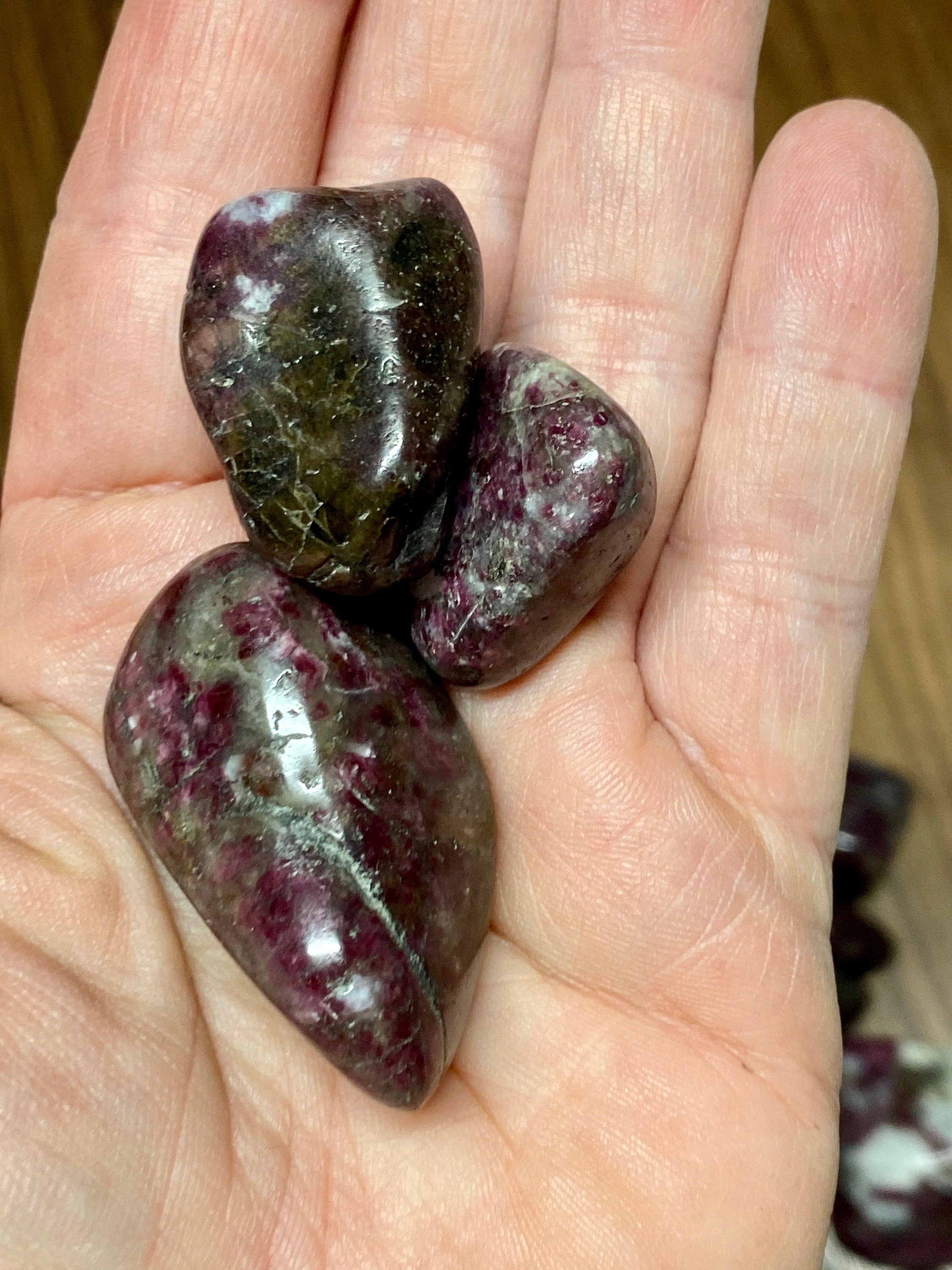 Pink Tourmaline TUMBLED  Pink Tourmaline 