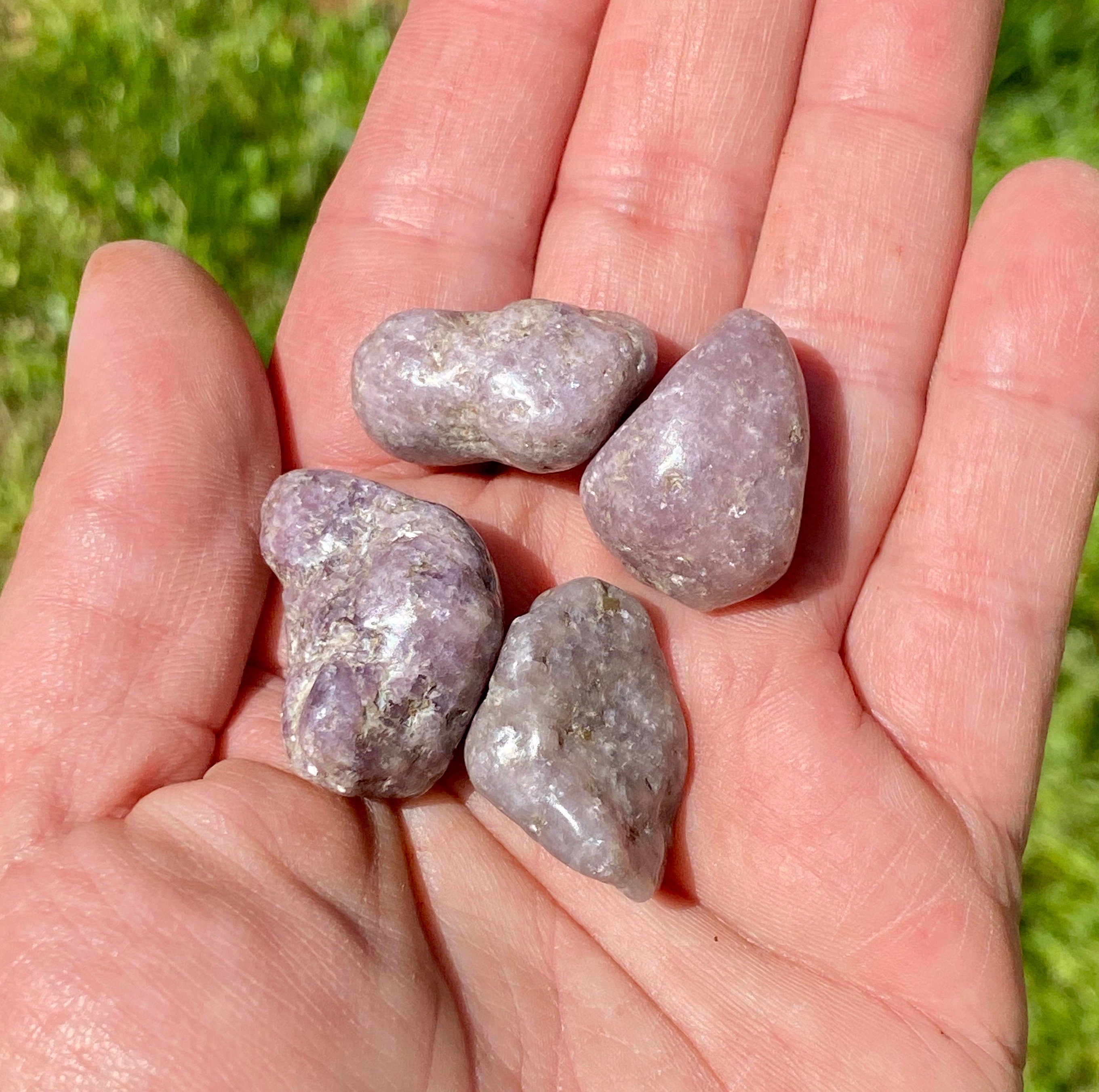 Lepidolite TUMBLED Brazil SMALL
