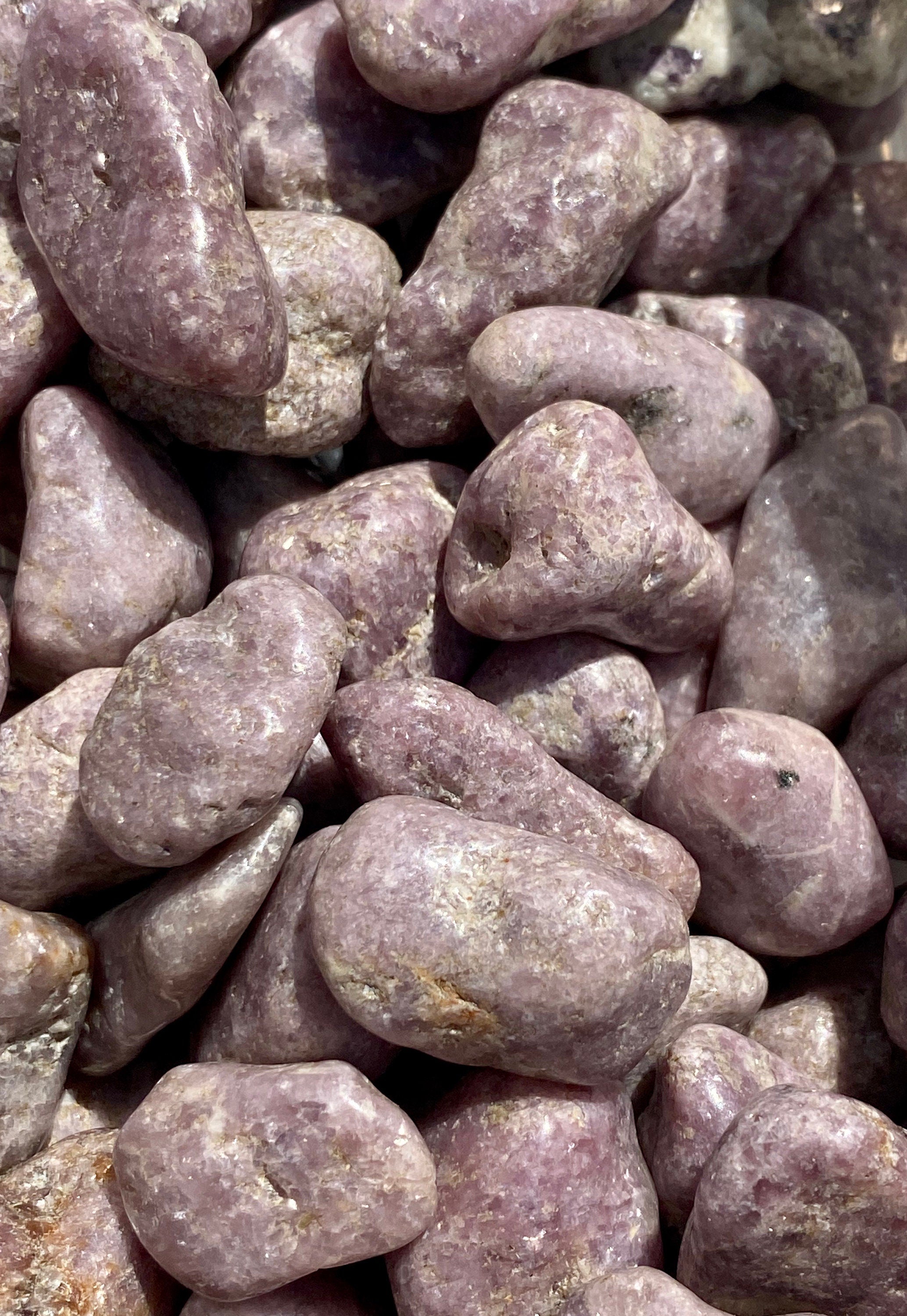 Lepidolite TUMBLED Brazil SMALL