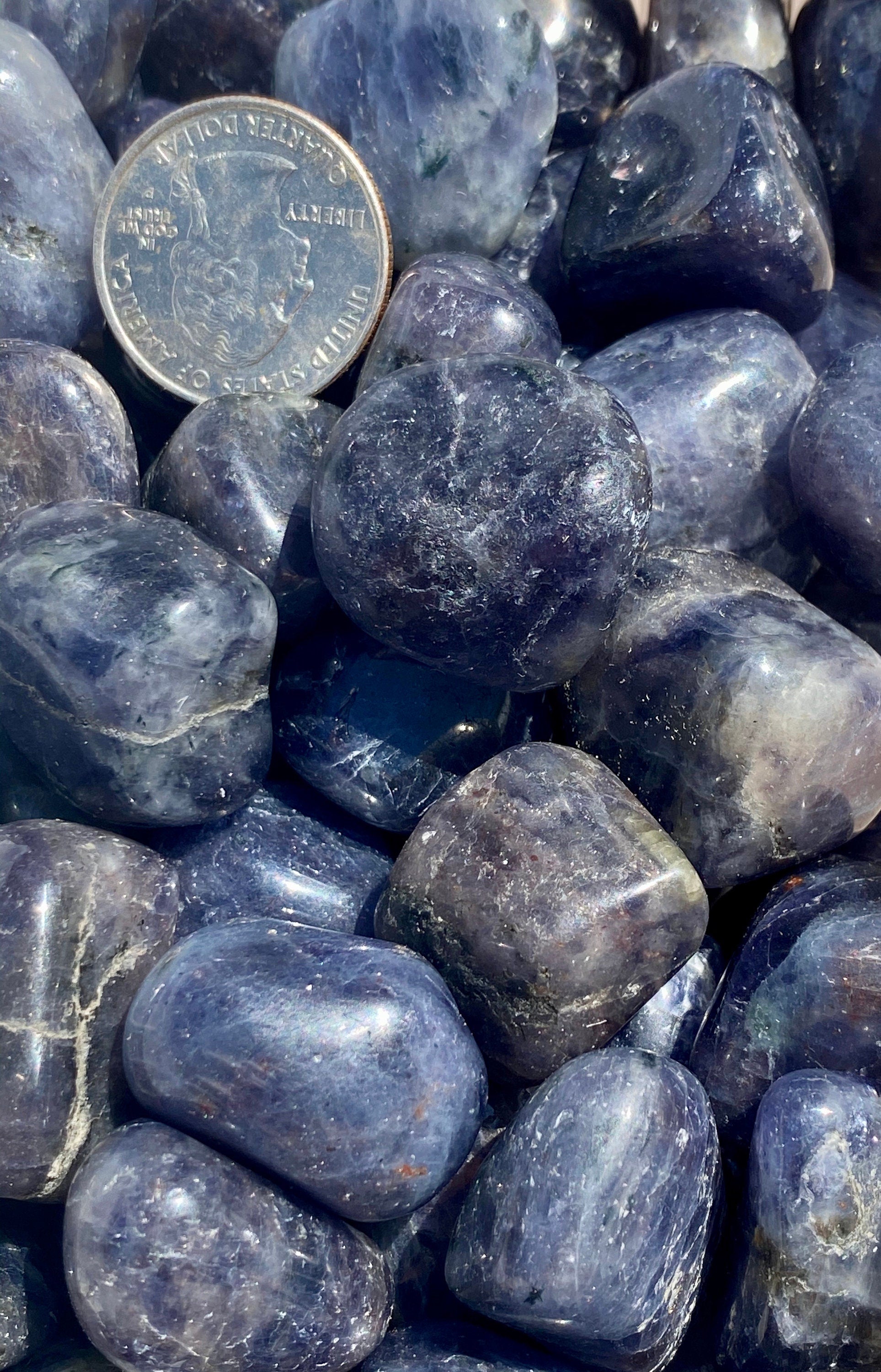 Iolite TUMBLED