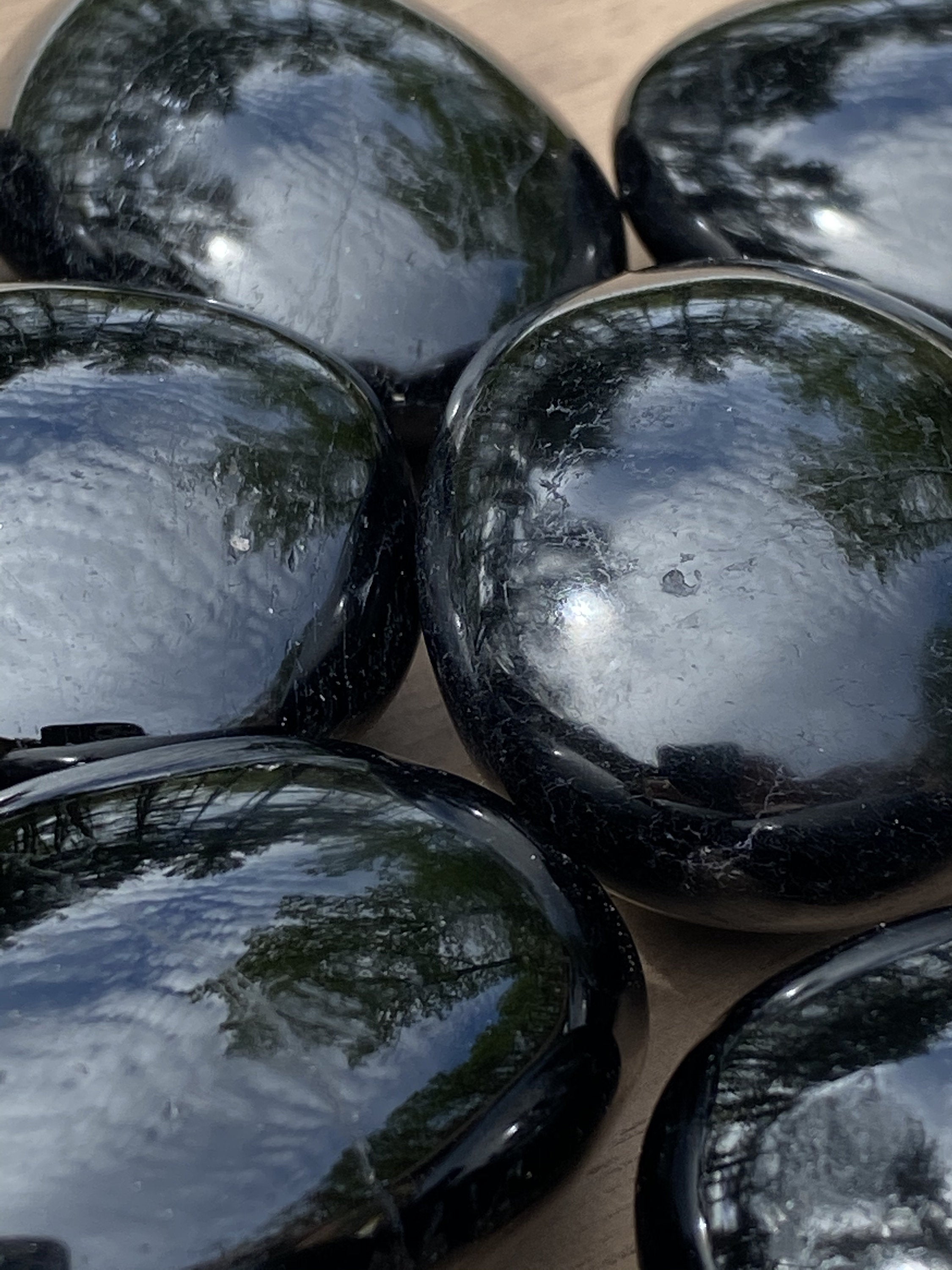 Black Tourmaline  PALM STONE