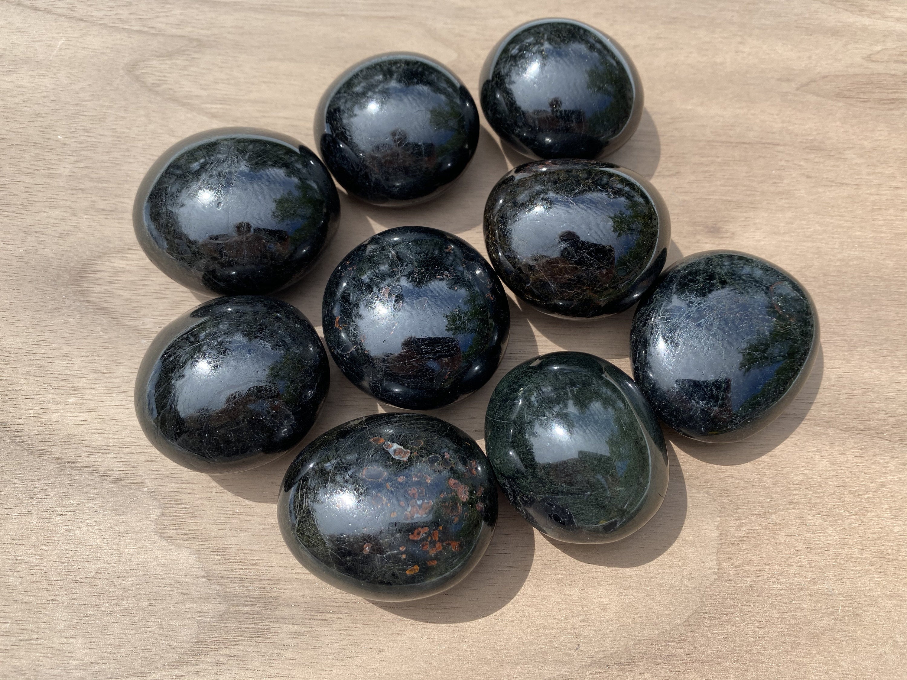 Black Tourmaline  PALM STONE