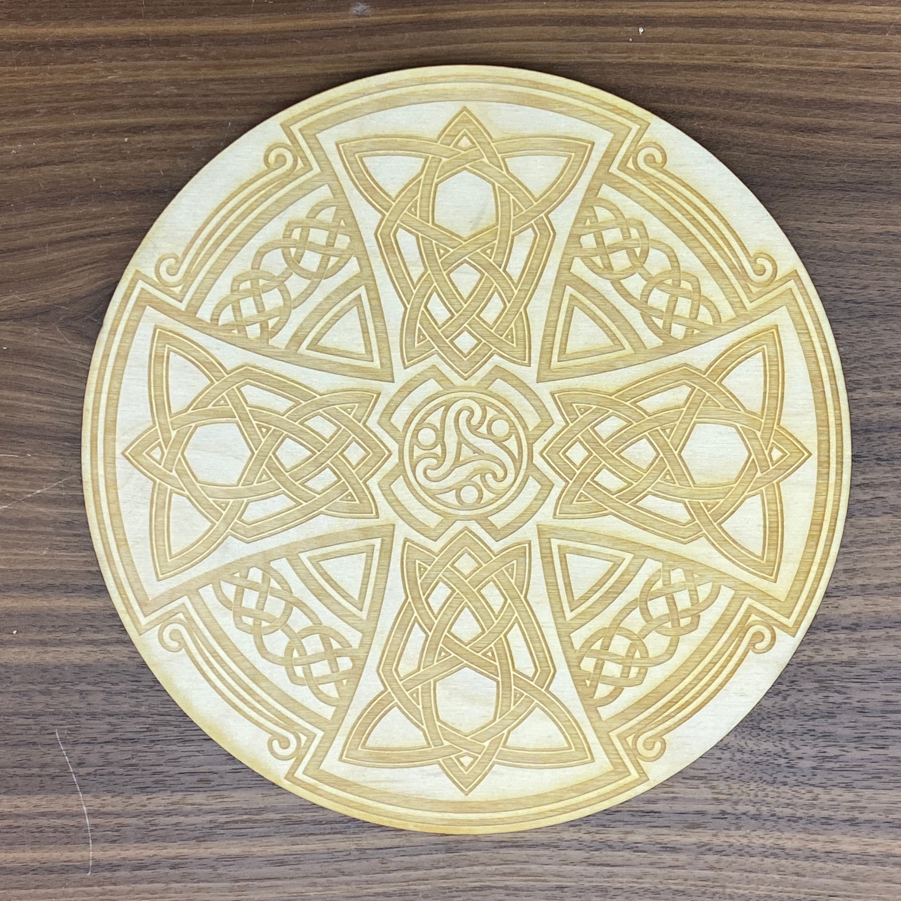 Celtic Cross Crystal Grid #2