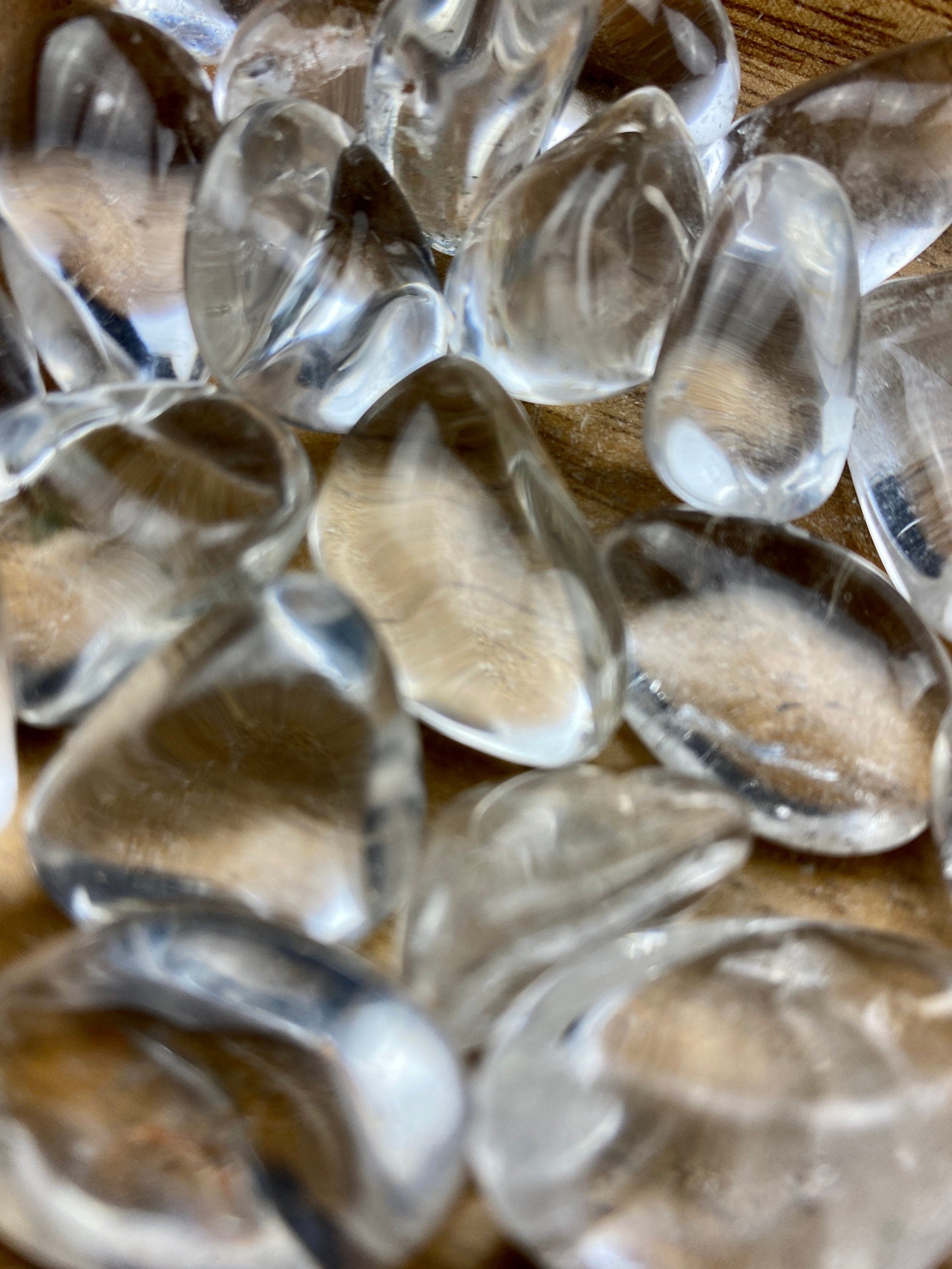 Clear Quartz TUMBLED  Grade A 