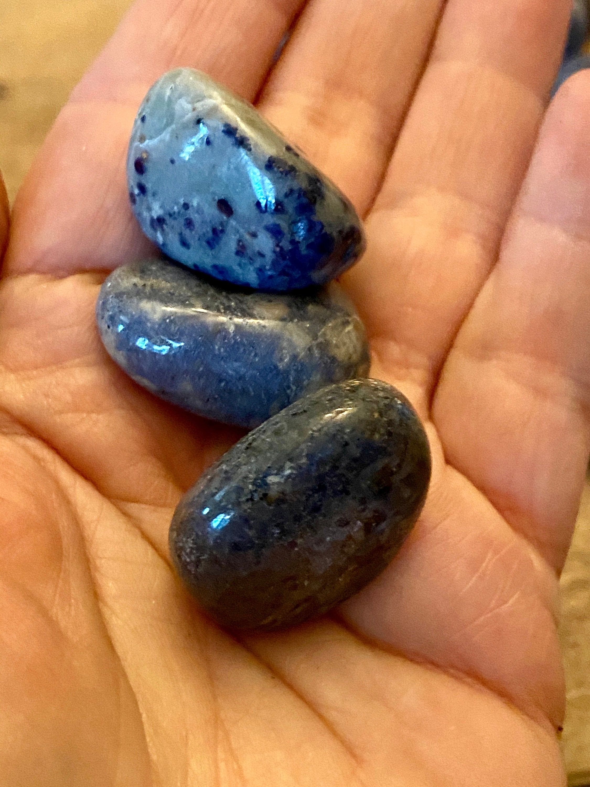Dumortierite TUMBLED
