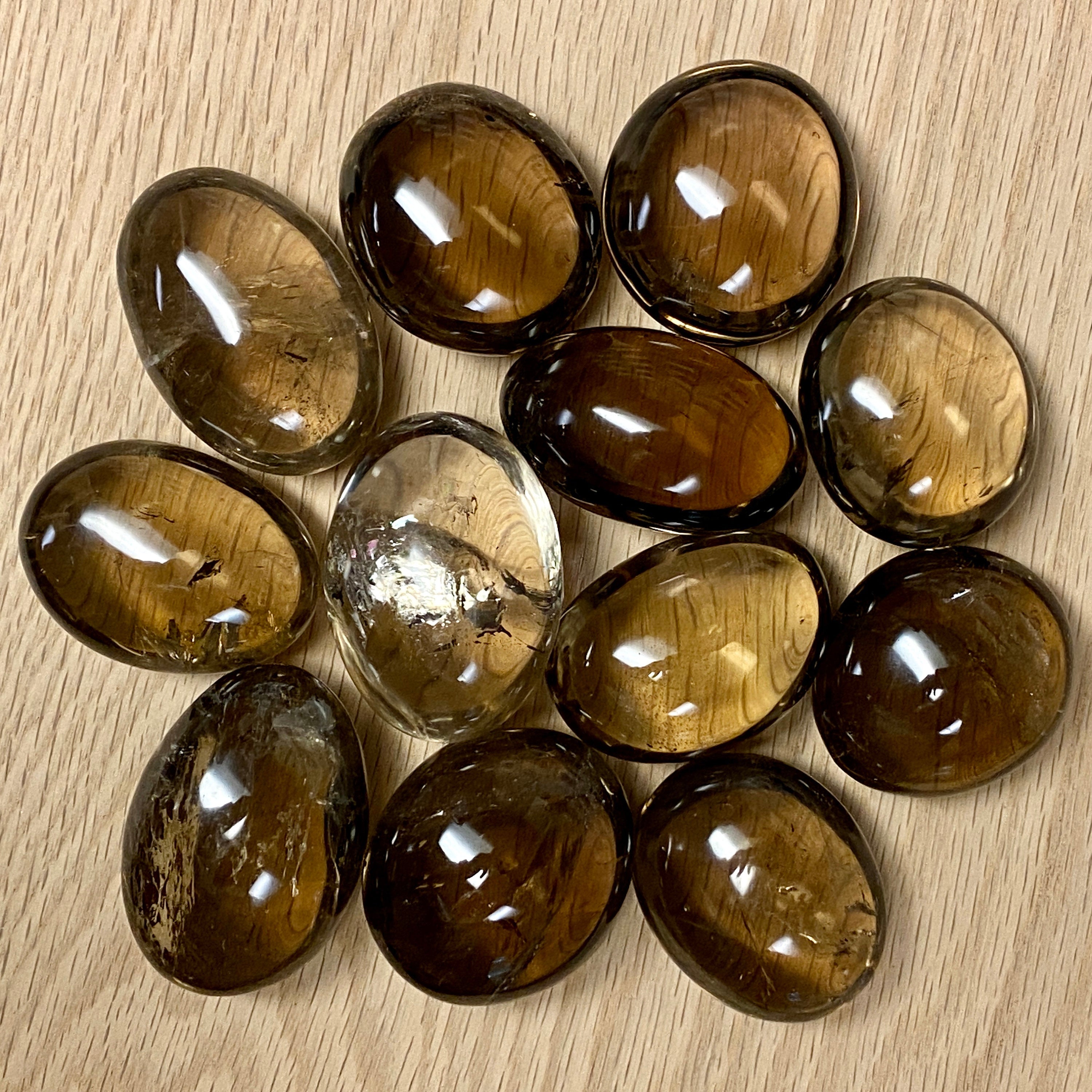 Smoky Quartz  PALM STONE