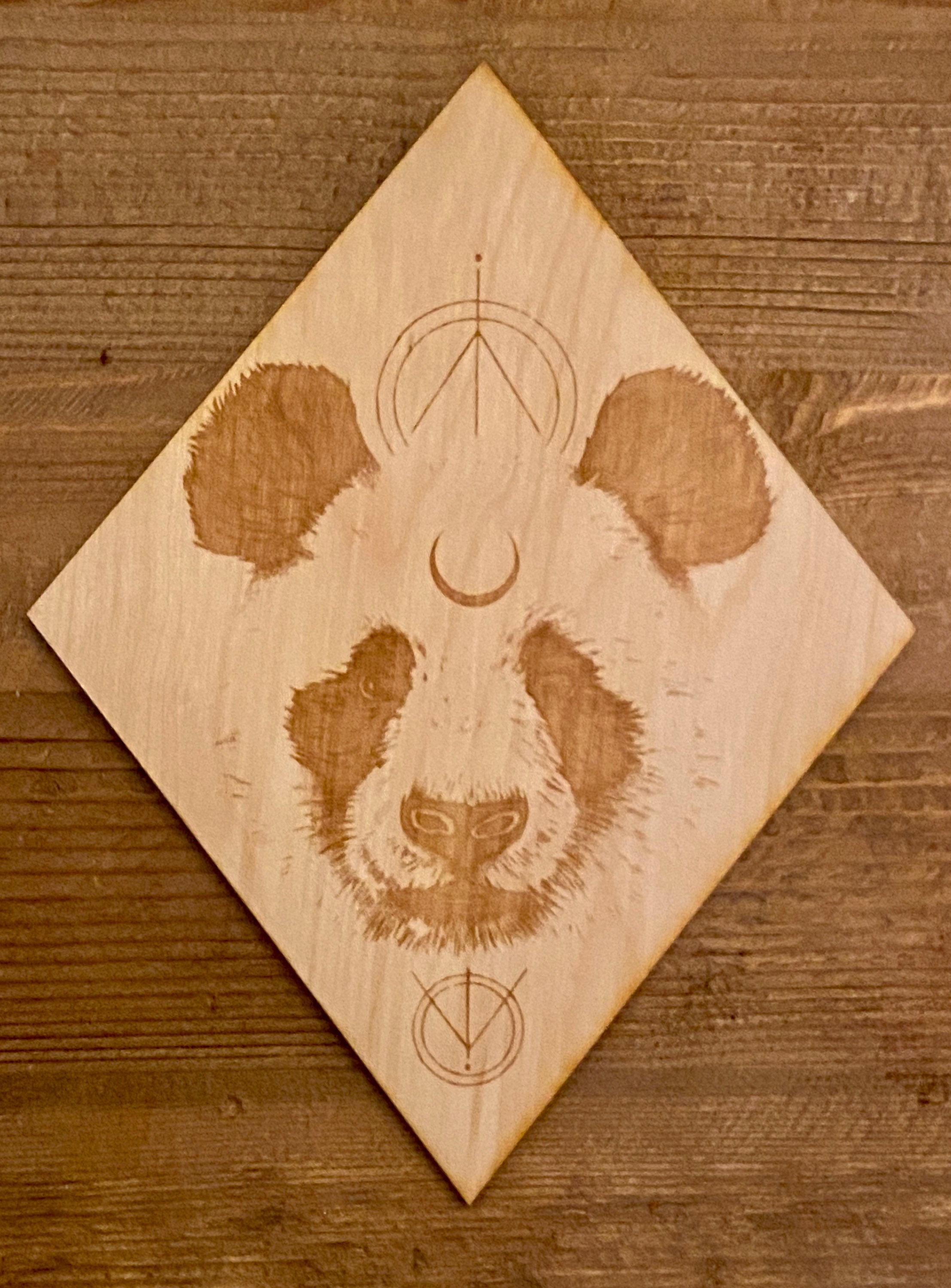 Panda Crystal Grid