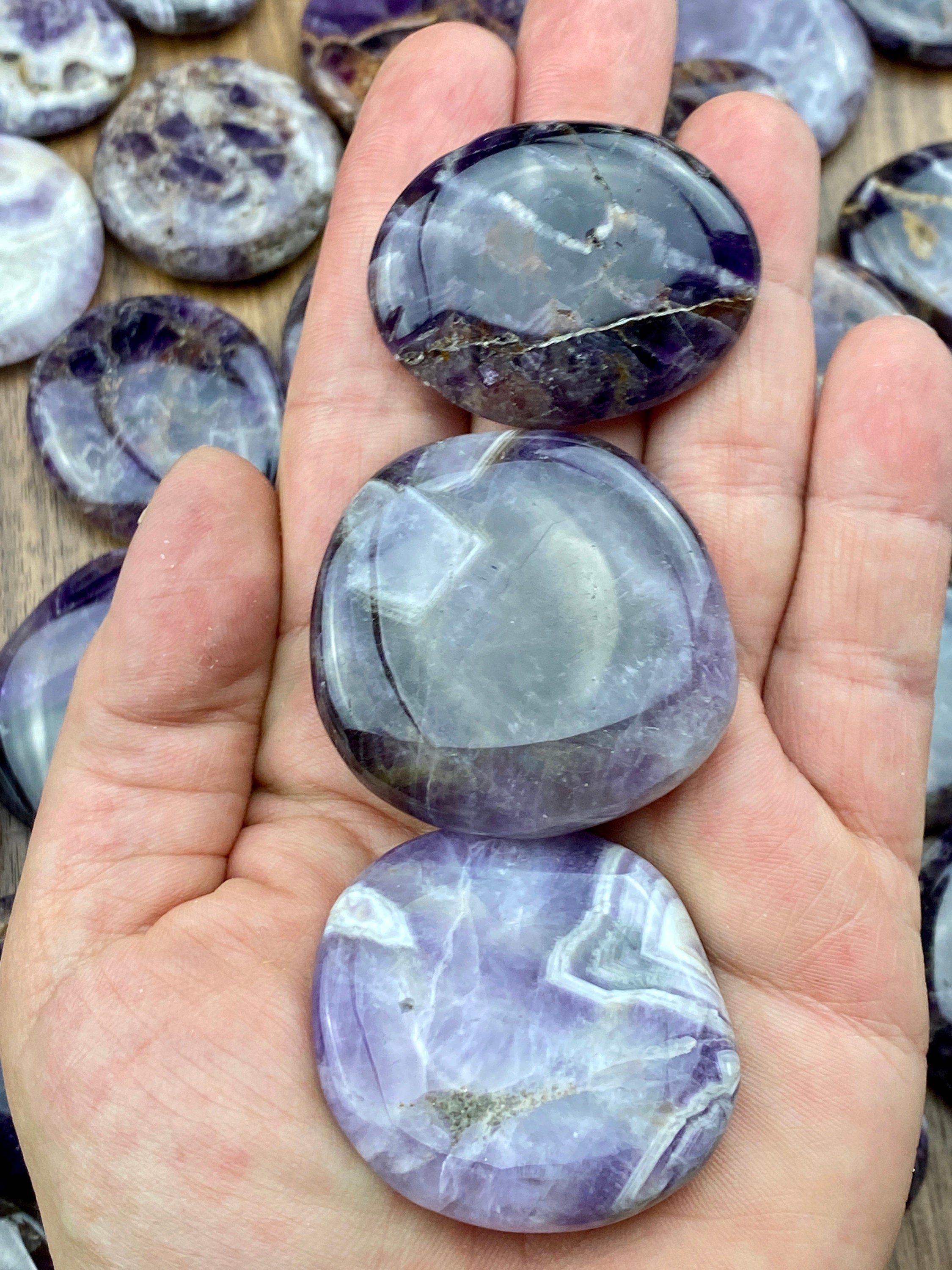 Dream Amethyst PALM STONE