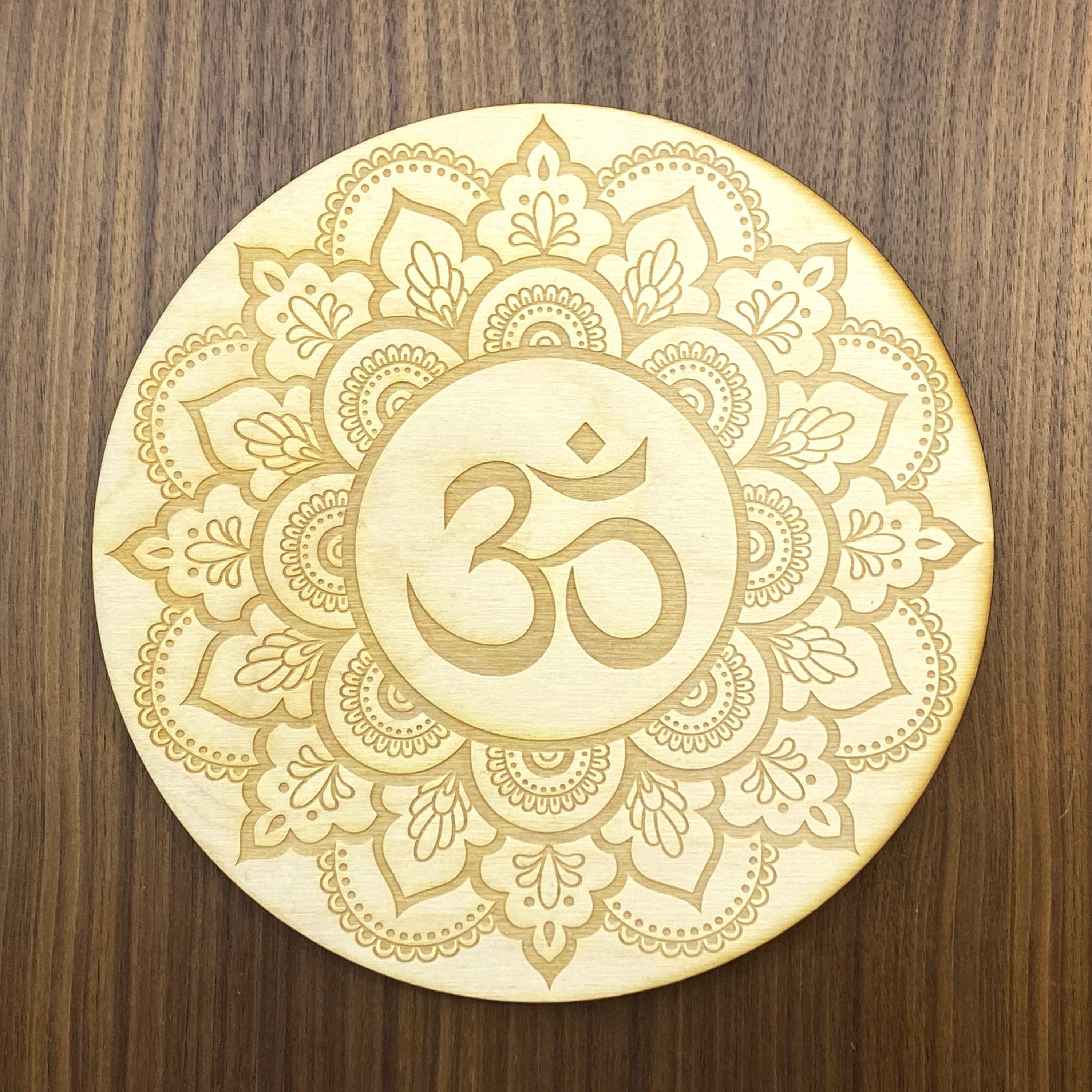 Mandala Om Crystal Grid #22