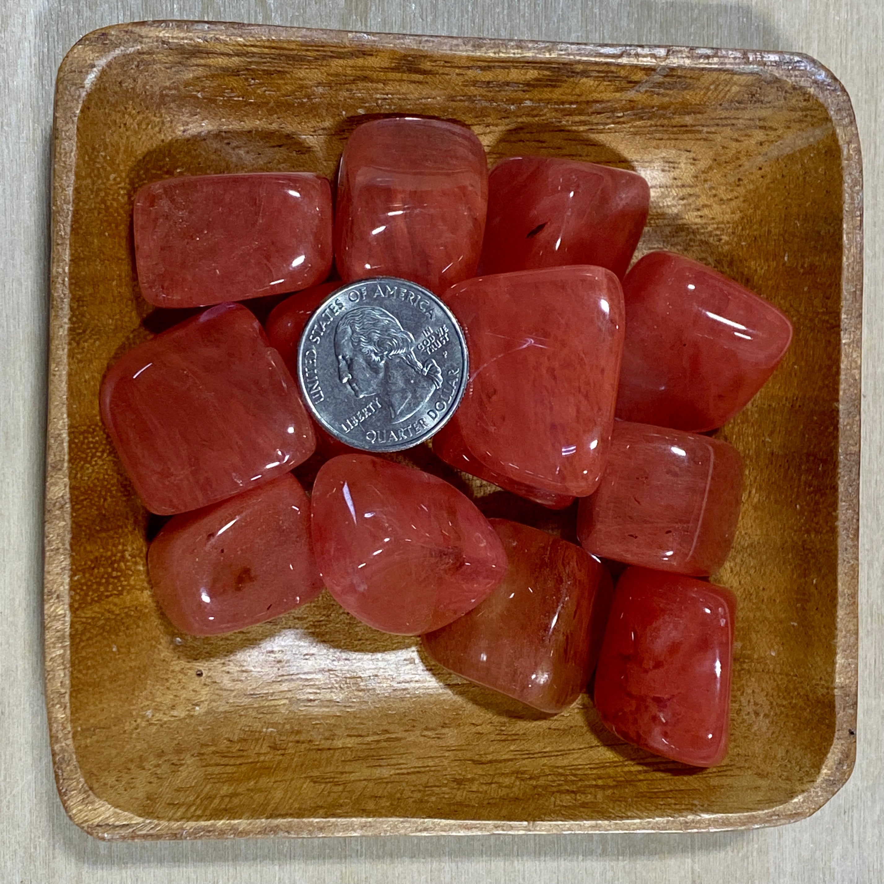 Strawberry Obsidian TUMBLED Strawberry Obsidian - Heart Chakra Stone -  Root Chakra Crystal -  healing crystals and stones