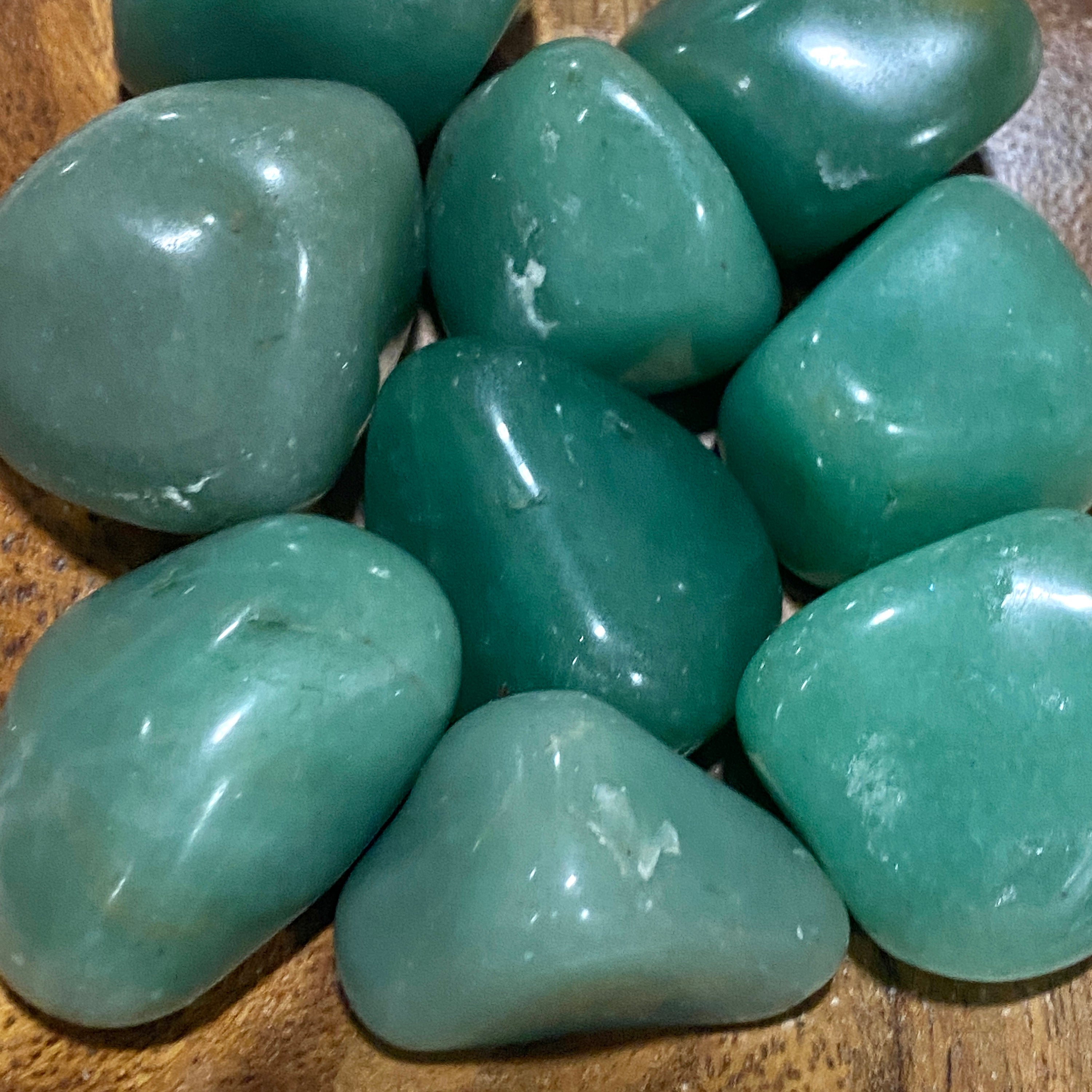 Green Aventurine TUMBLED Green Aventurine