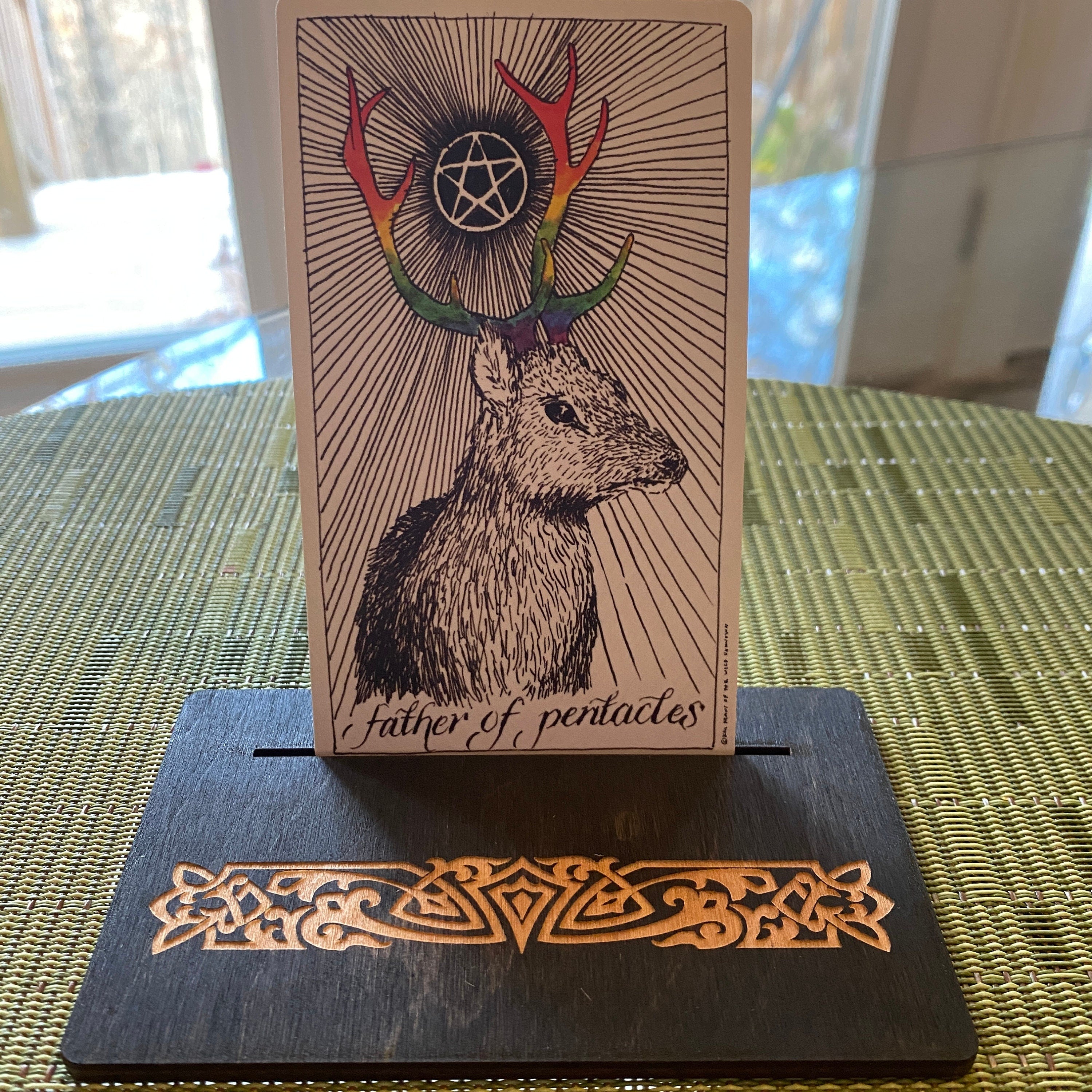 Celtic Tarot Card Holder 