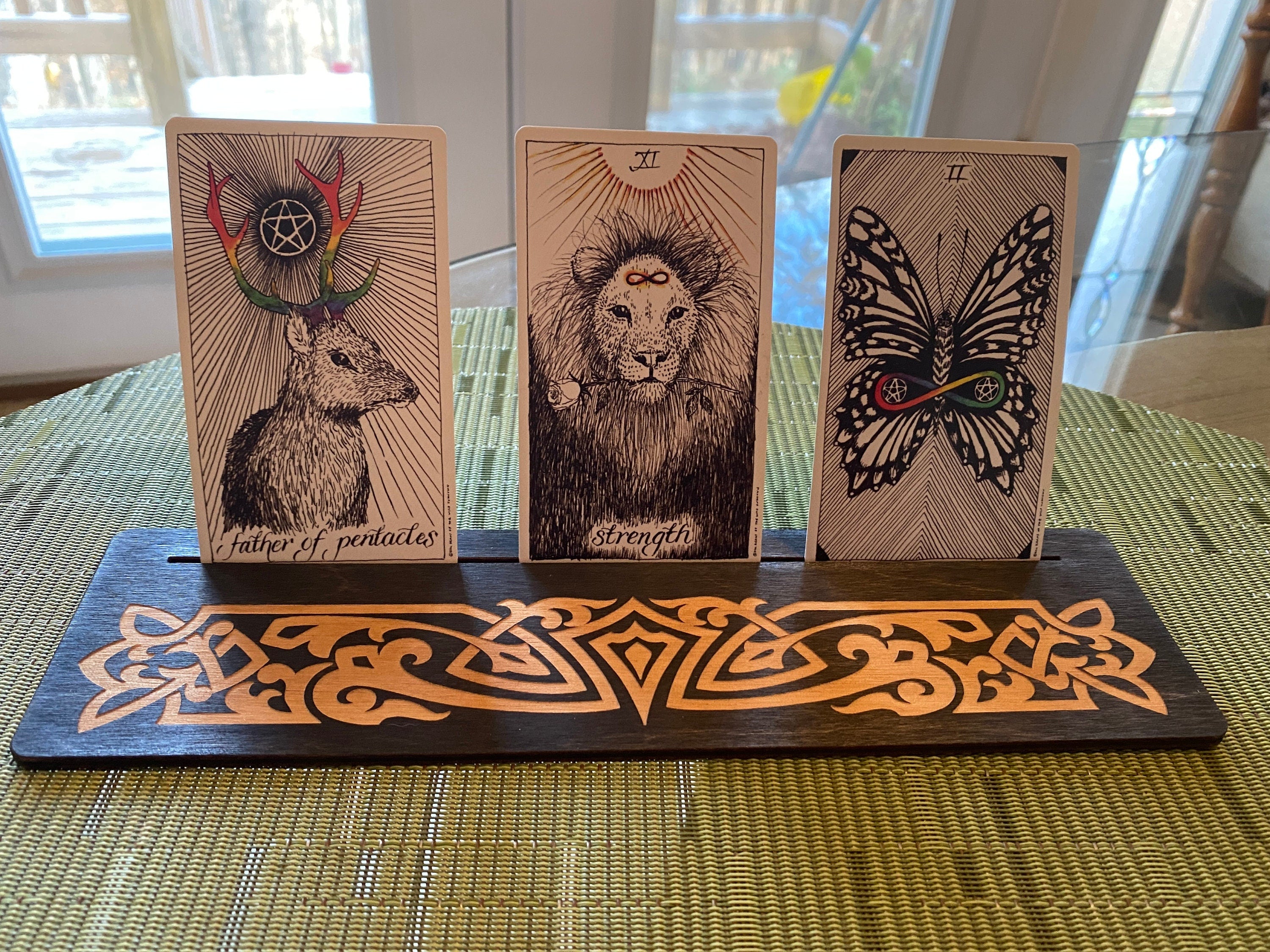 Celtic Tarot Card Holder
