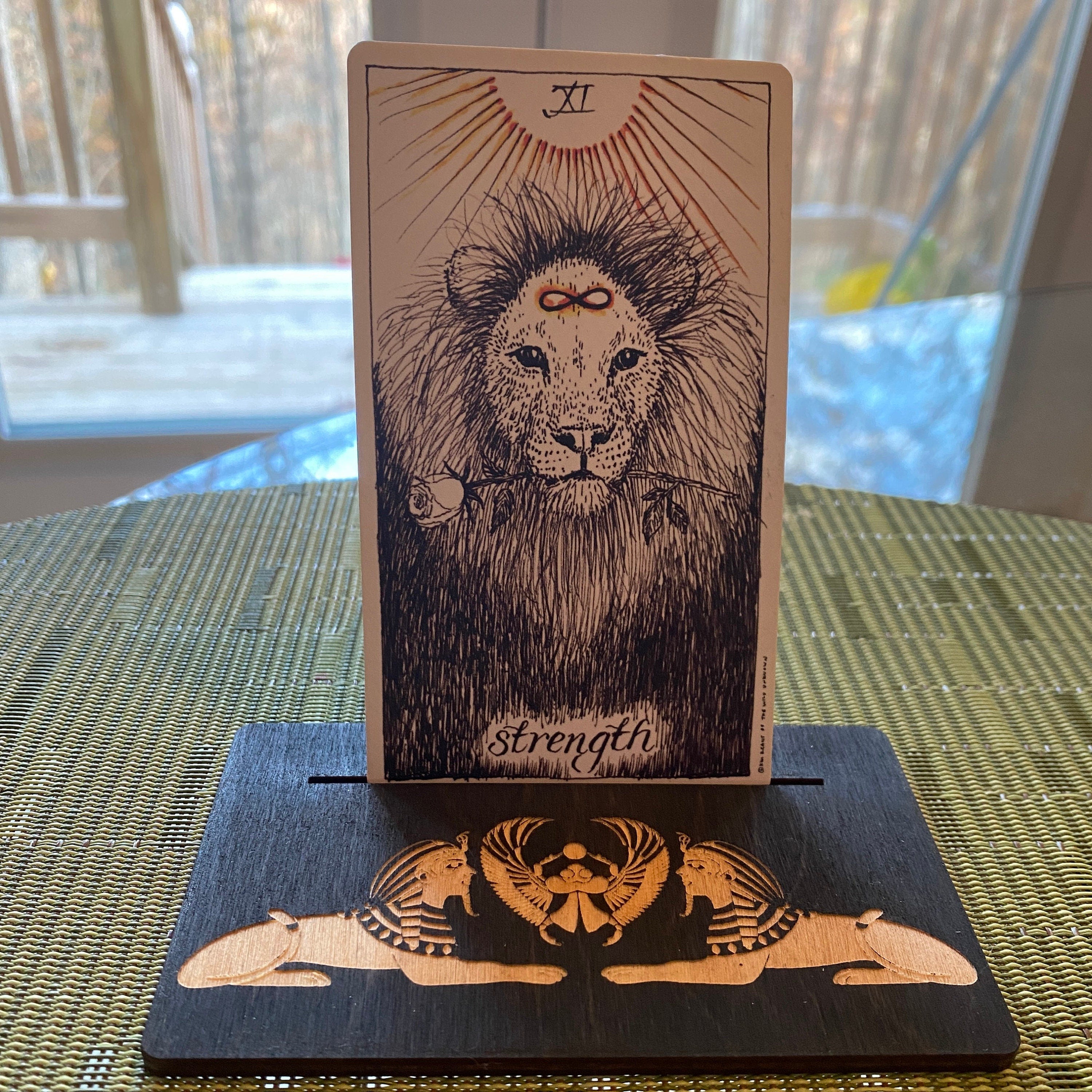 Sphinx Tarot Card Holder