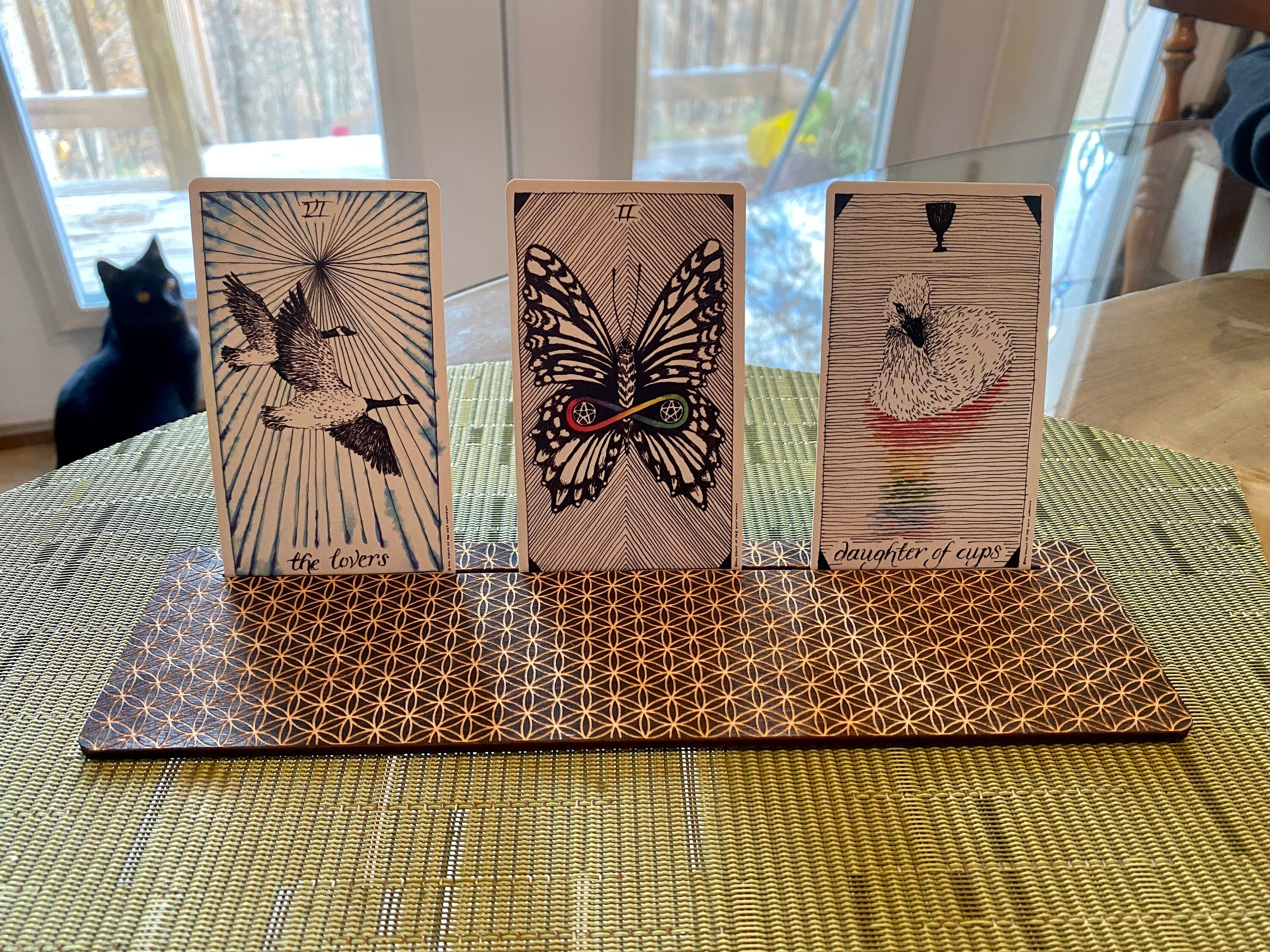 Flower of Life Tarot Card Holder