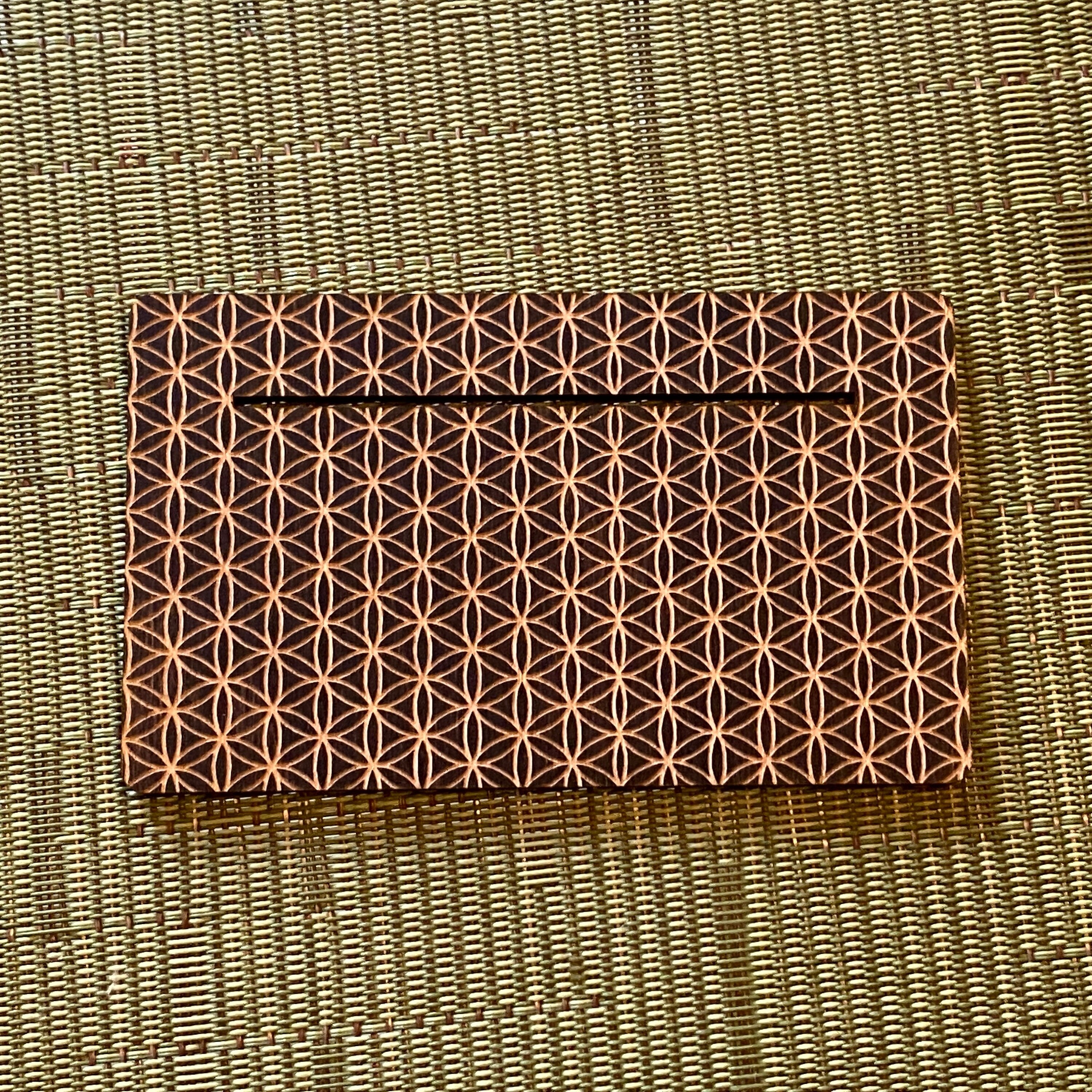 Flower of Life Tarot Card Holder