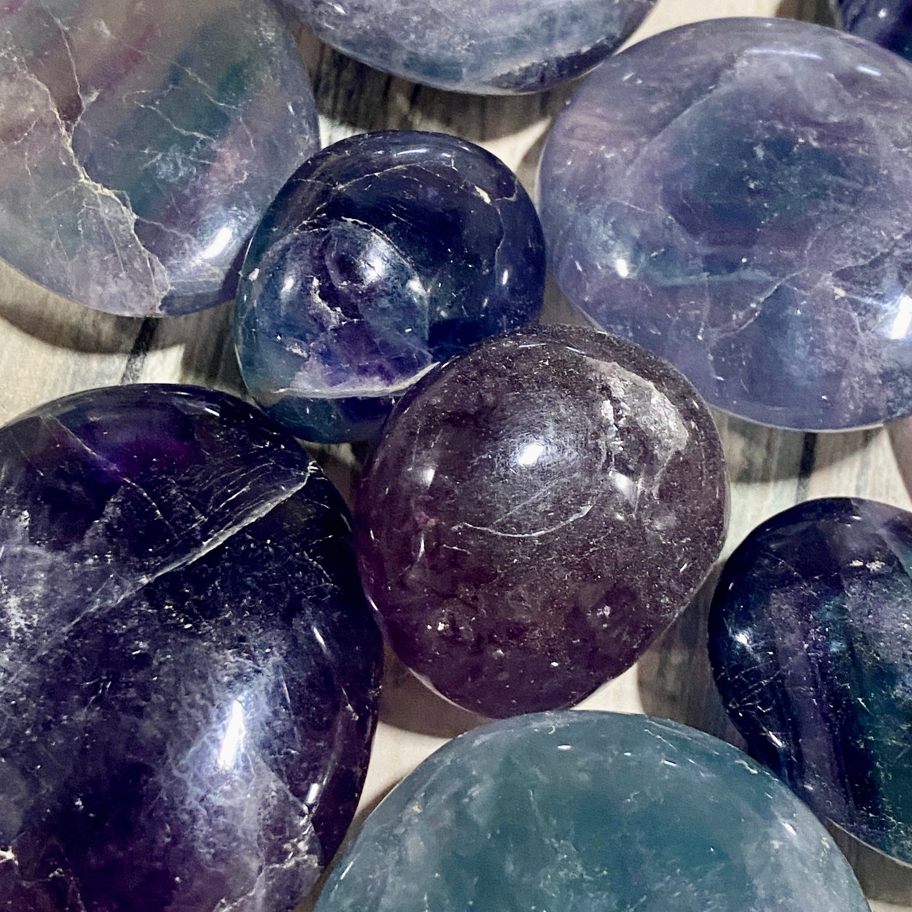 Fluorite Palmstones