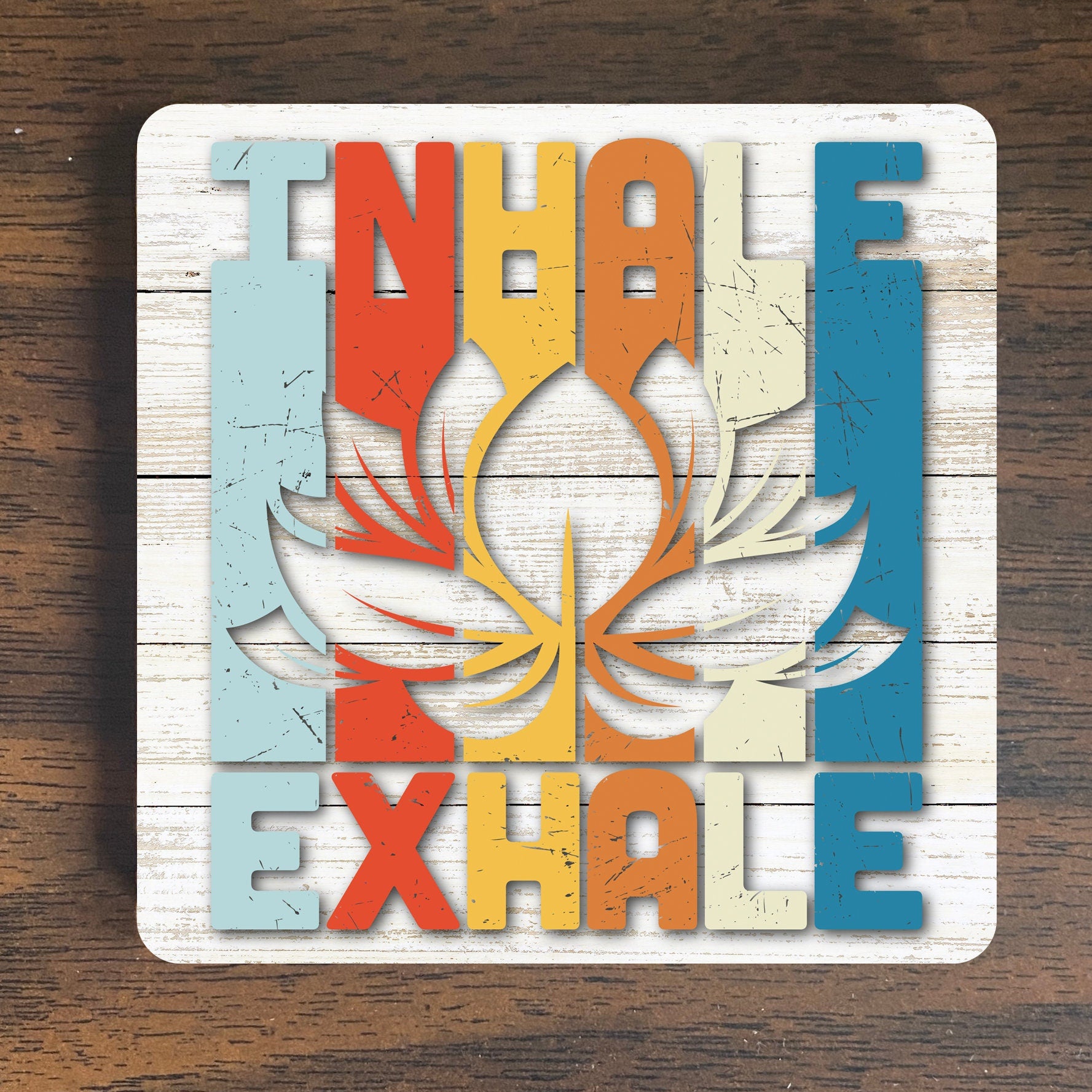 Inhale Exhale Magnet 