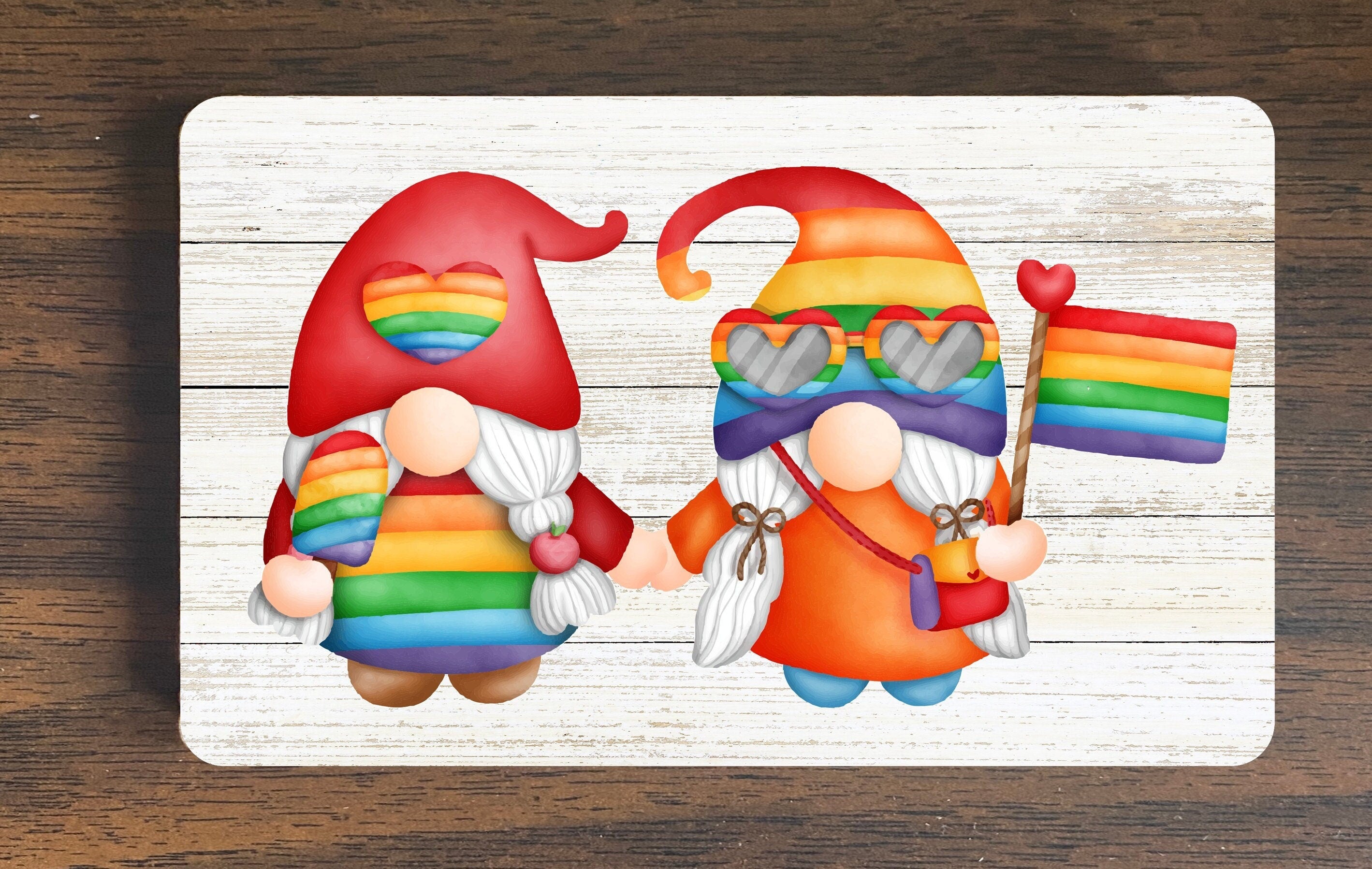 Pride Gnome Magnet 