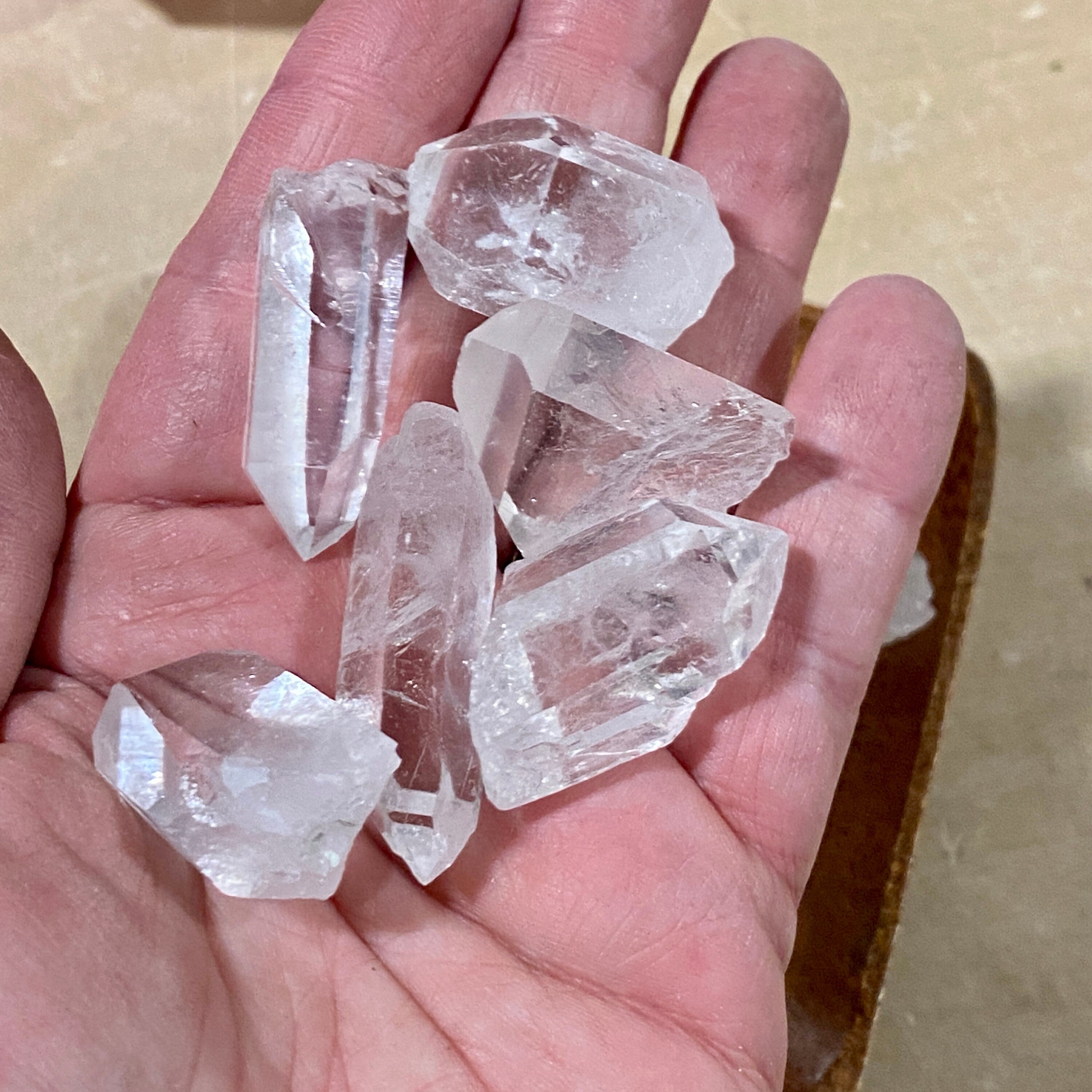 A+ Clear Quartz Rough POINTS