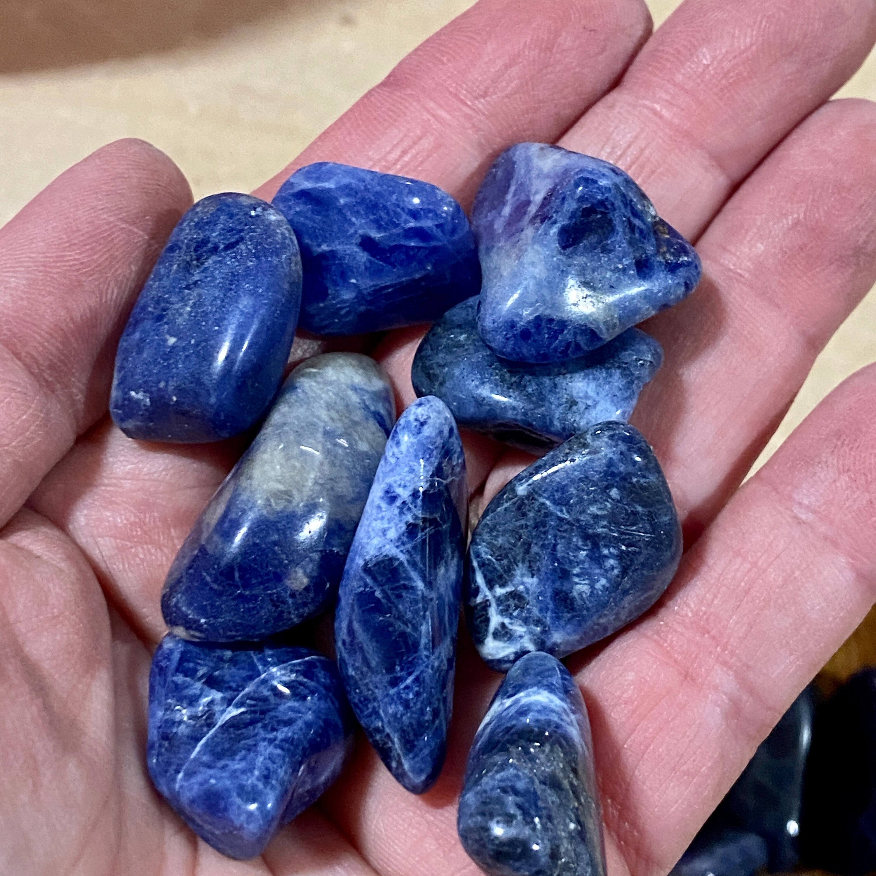 Sodalite TUMBLED  Sodalite 