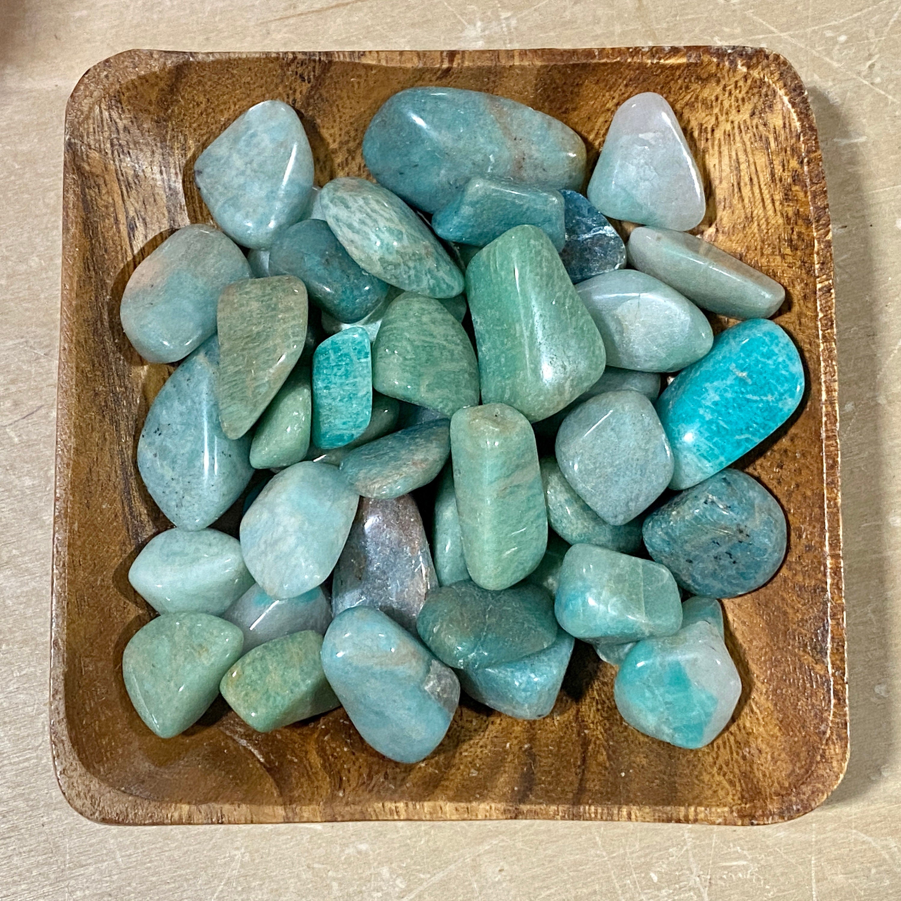 One Amazonite TUMBLED 