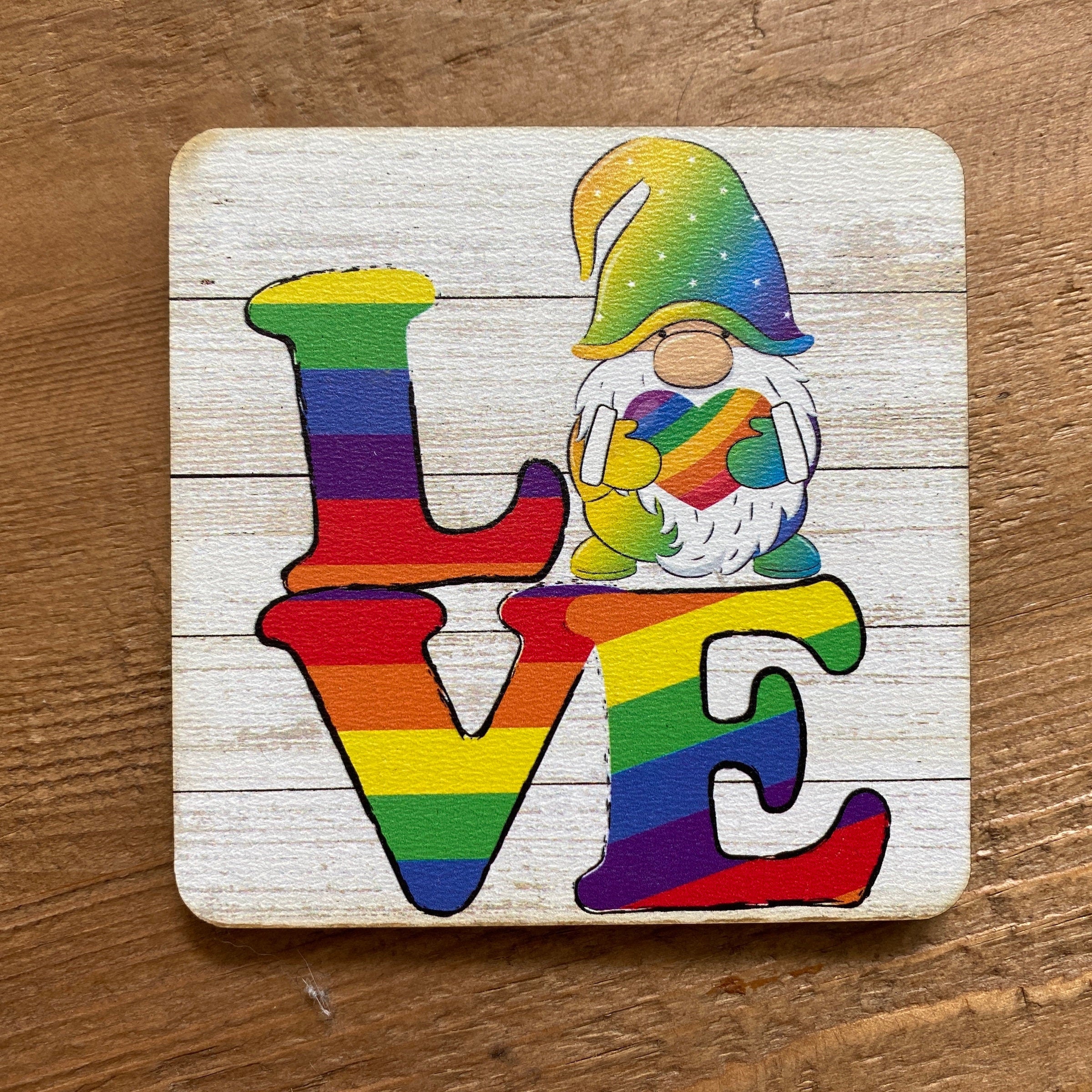 Pride Gnome Love Magnet 