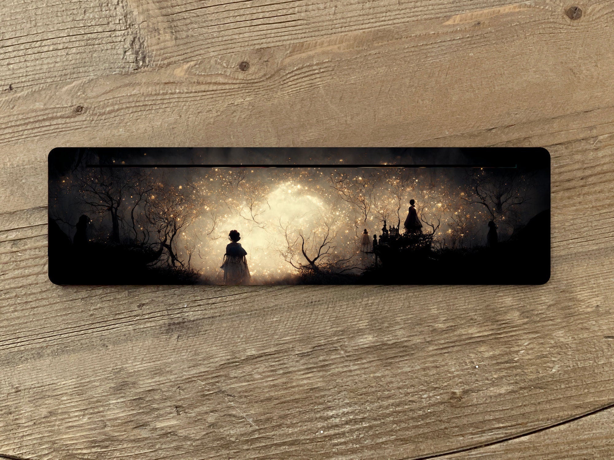 Dark Tree Scene Tarot Card Holder