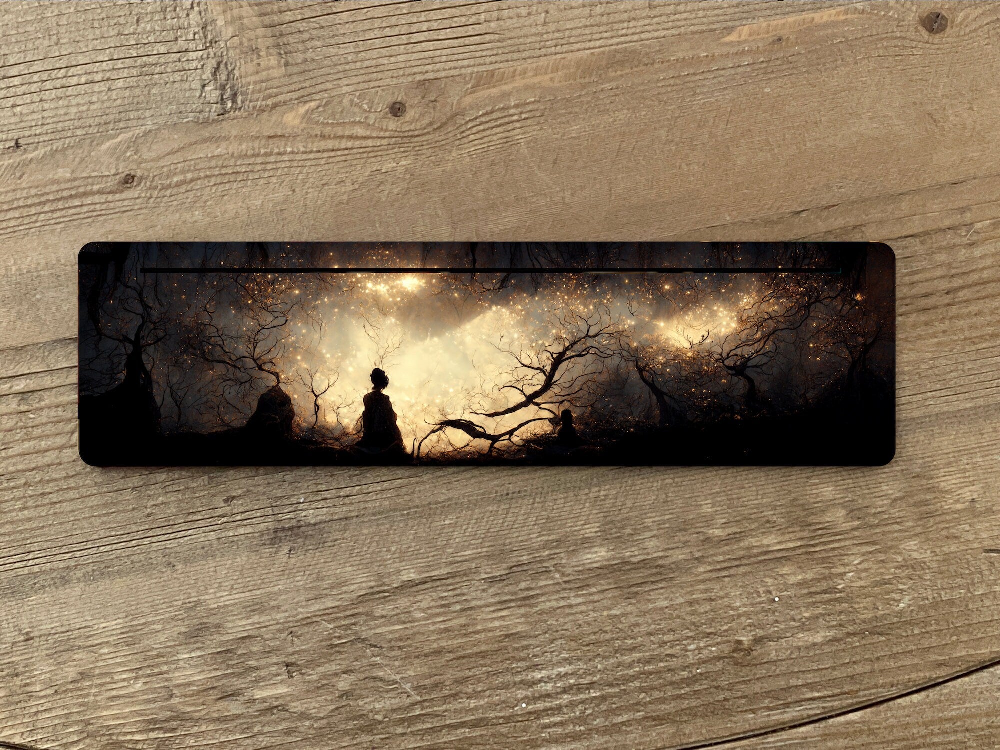 Dark Tree Scene Tarot Card Holder
