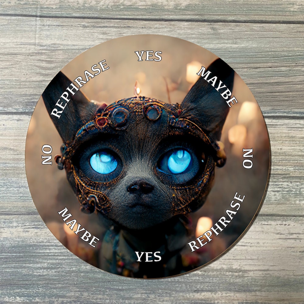 Siamese Cat Pendulum Board