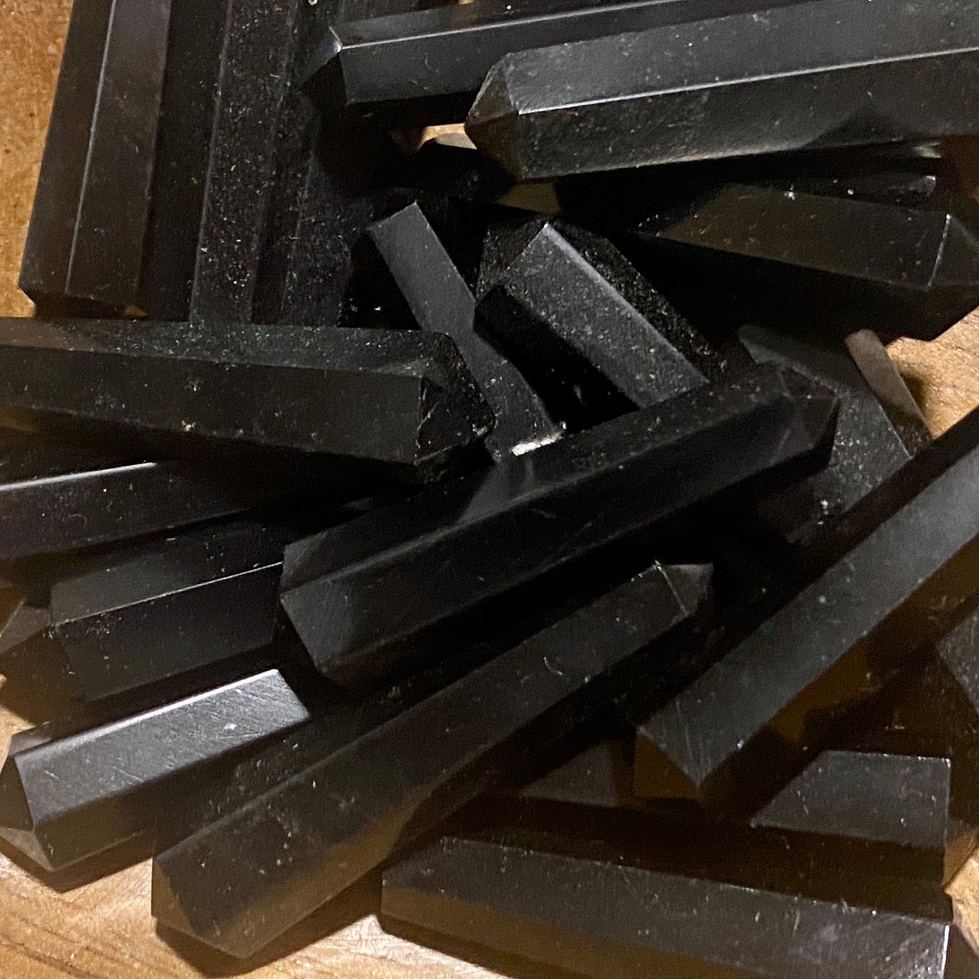 Black Obsidian Double Terminated Point