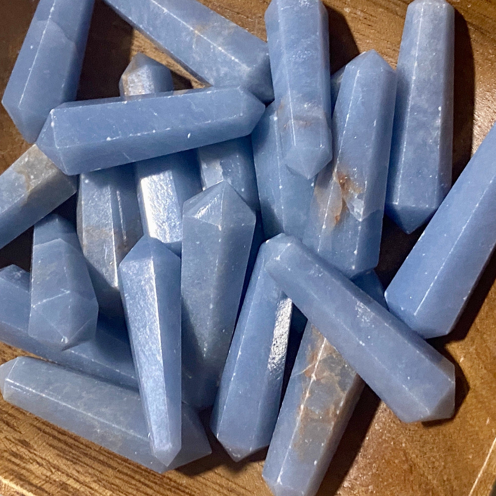 Angelite Double Terminated Point
