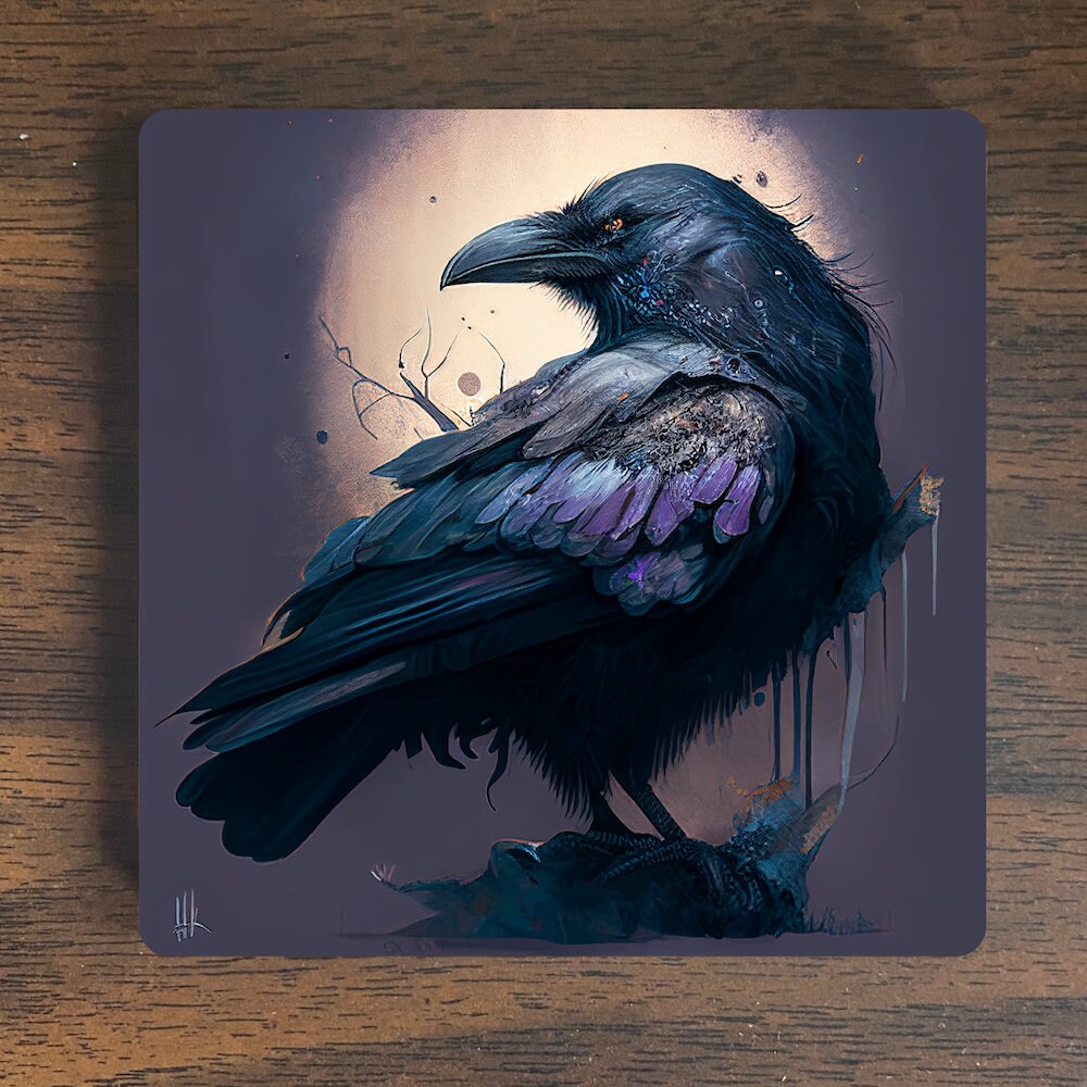 Raven Magnet 