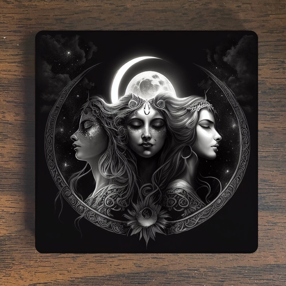 Triple Goddess Magnet