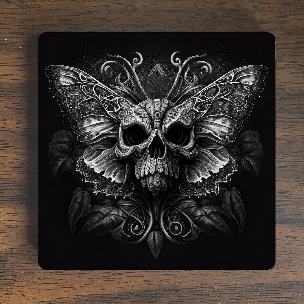 Skull Moth Magnet