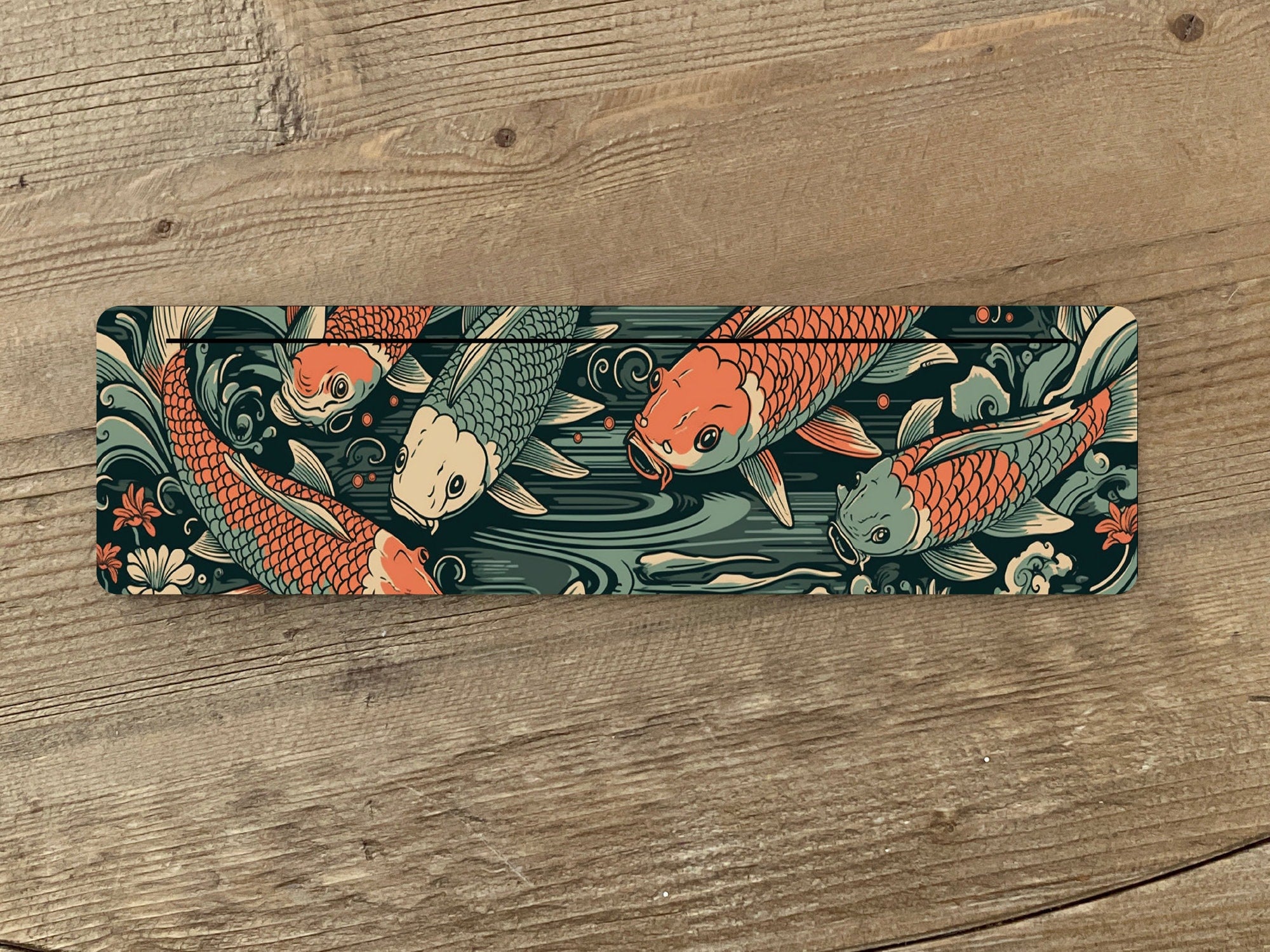 Koi Fish Tarot Card Holder - 3 Card Holder - Oracle card holder